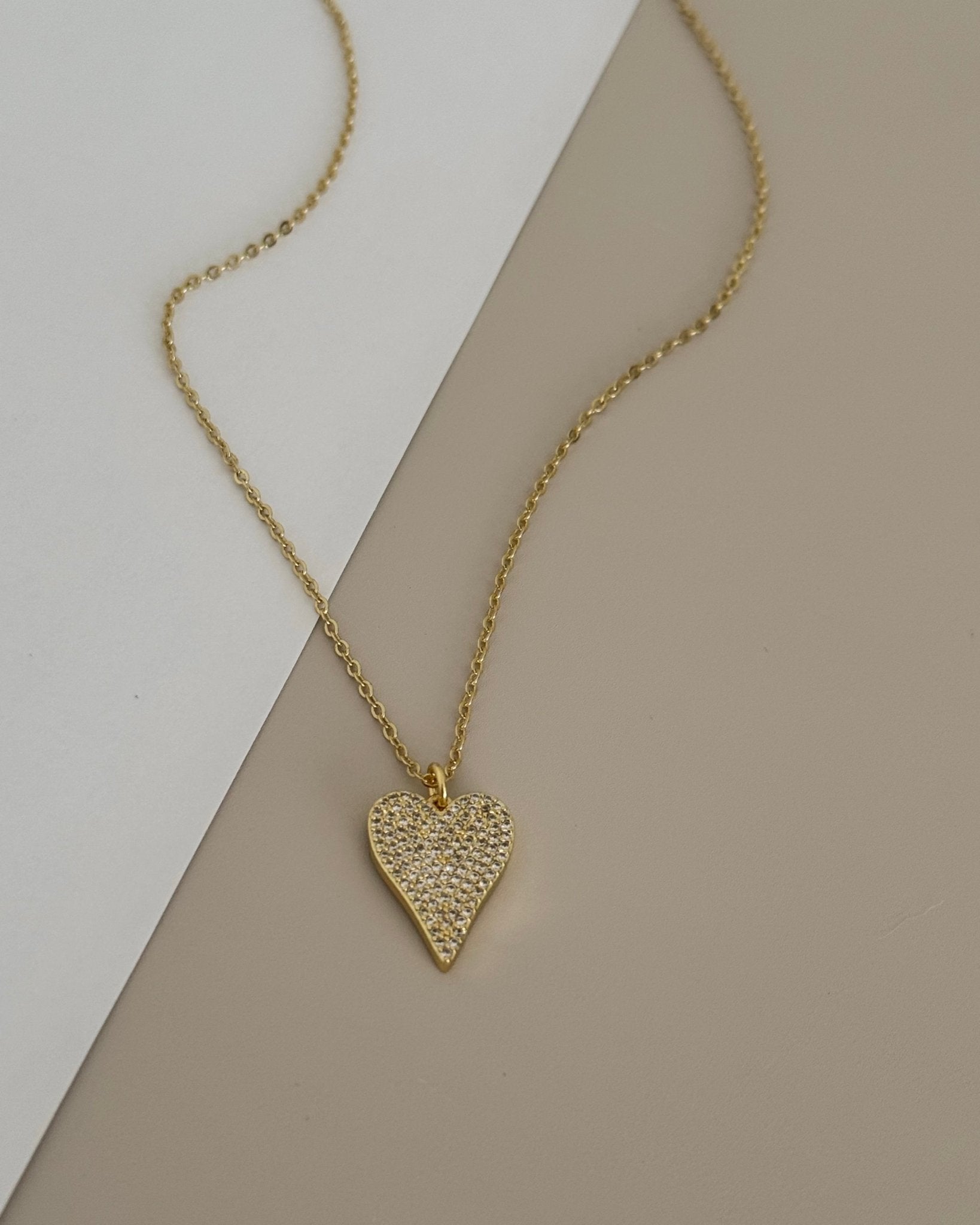 Heart Zirconia Necklace - LimaLimón Store