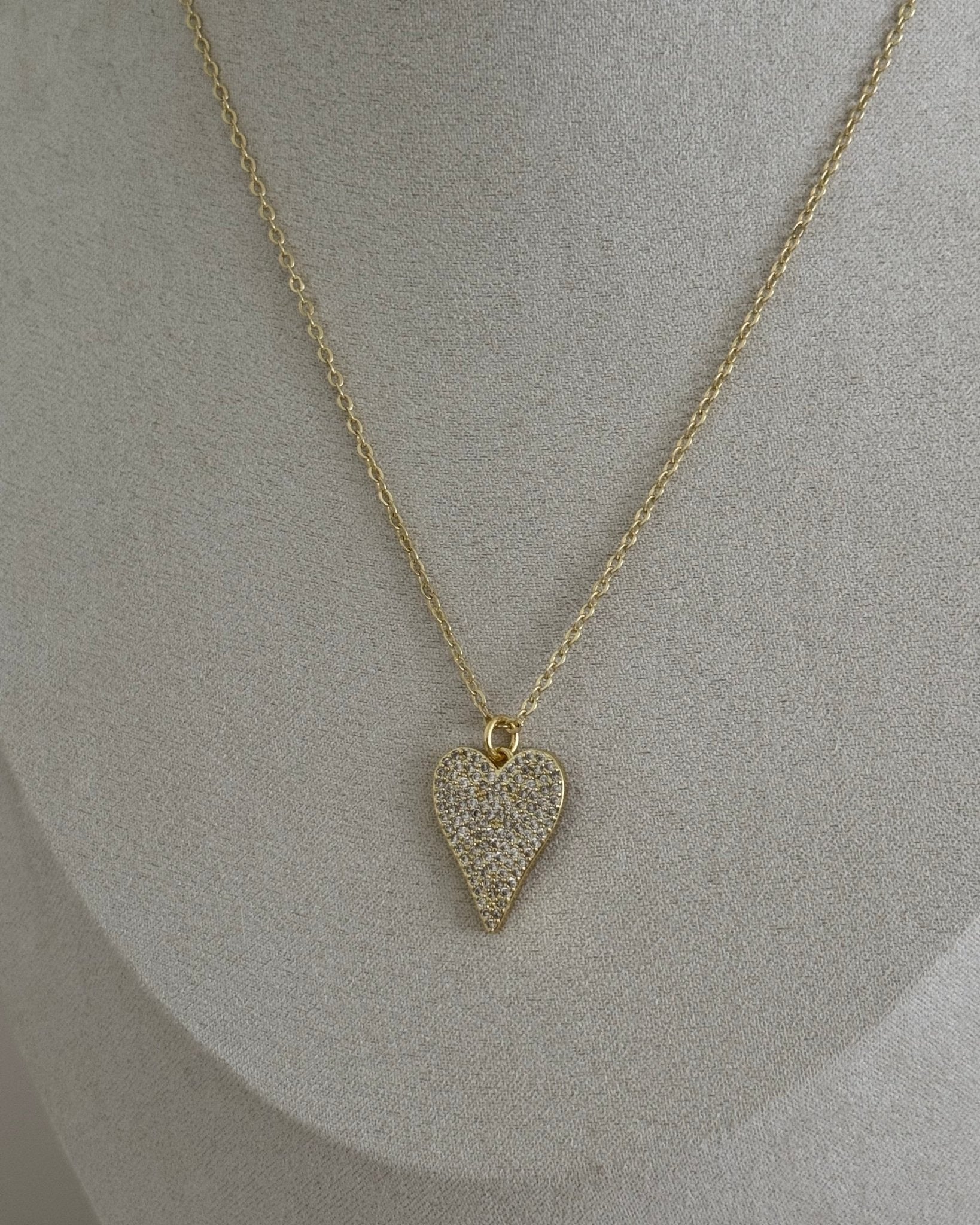 Heart Zirconia Necklace - LimaLimón Store