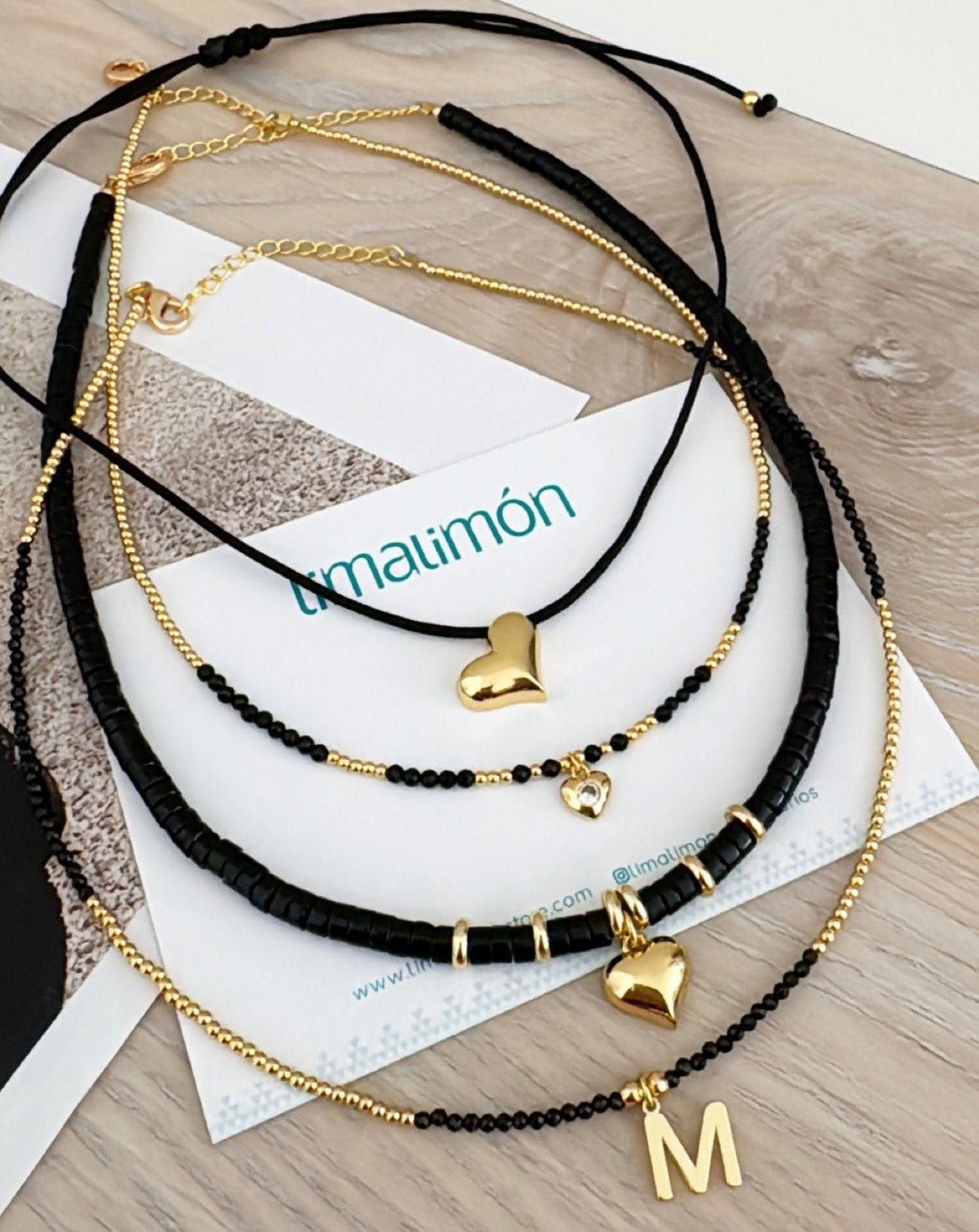 Heart Zirconia Necklace - Necklace | LimaLimón Store - 3
