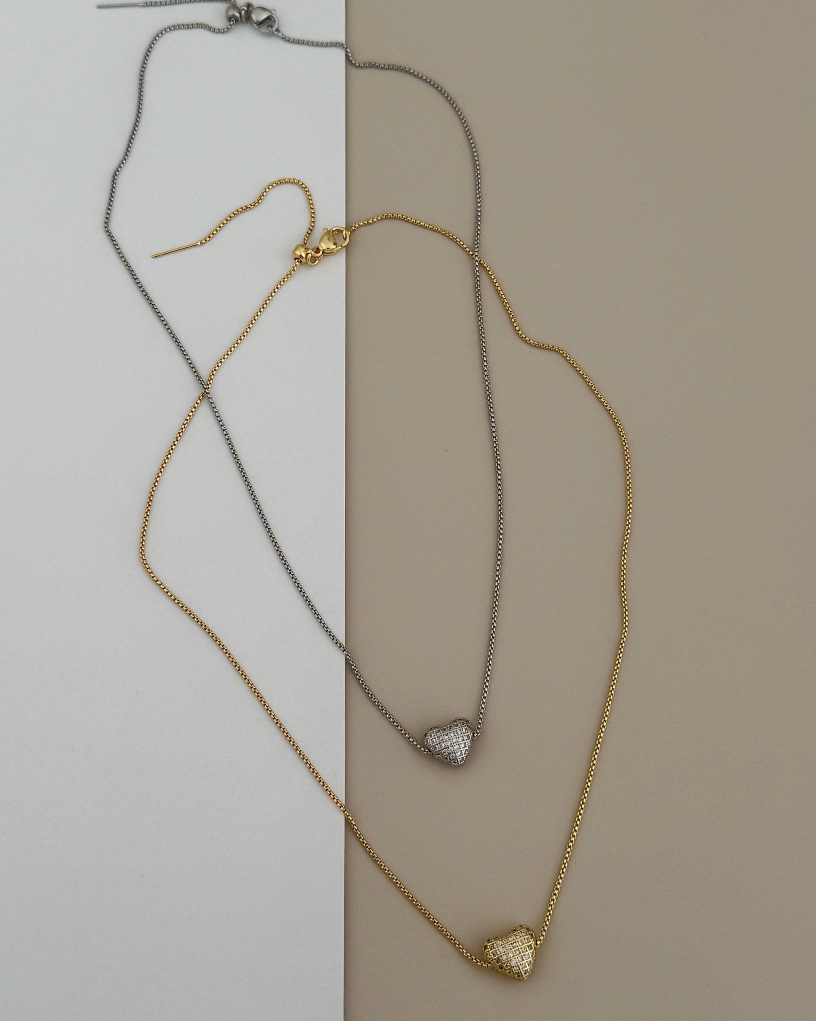 Heart Zirconia Necklace - LimaLimón Store