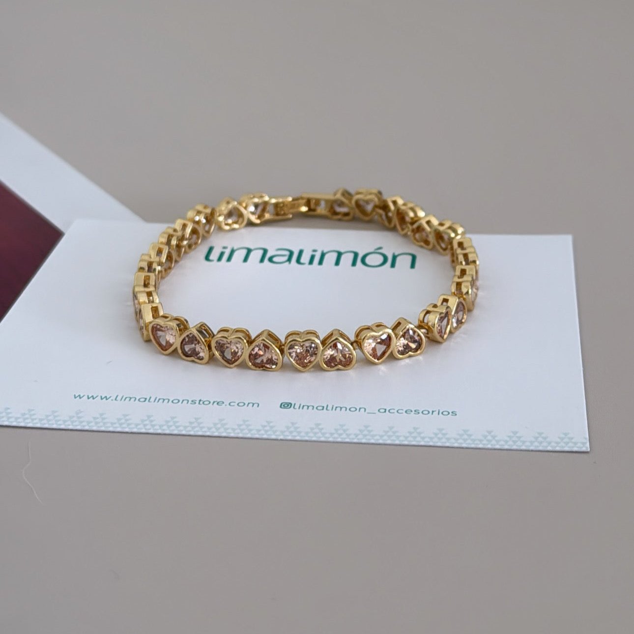 Hearts Bracelet - bracelet | LimaLimón Store - 2