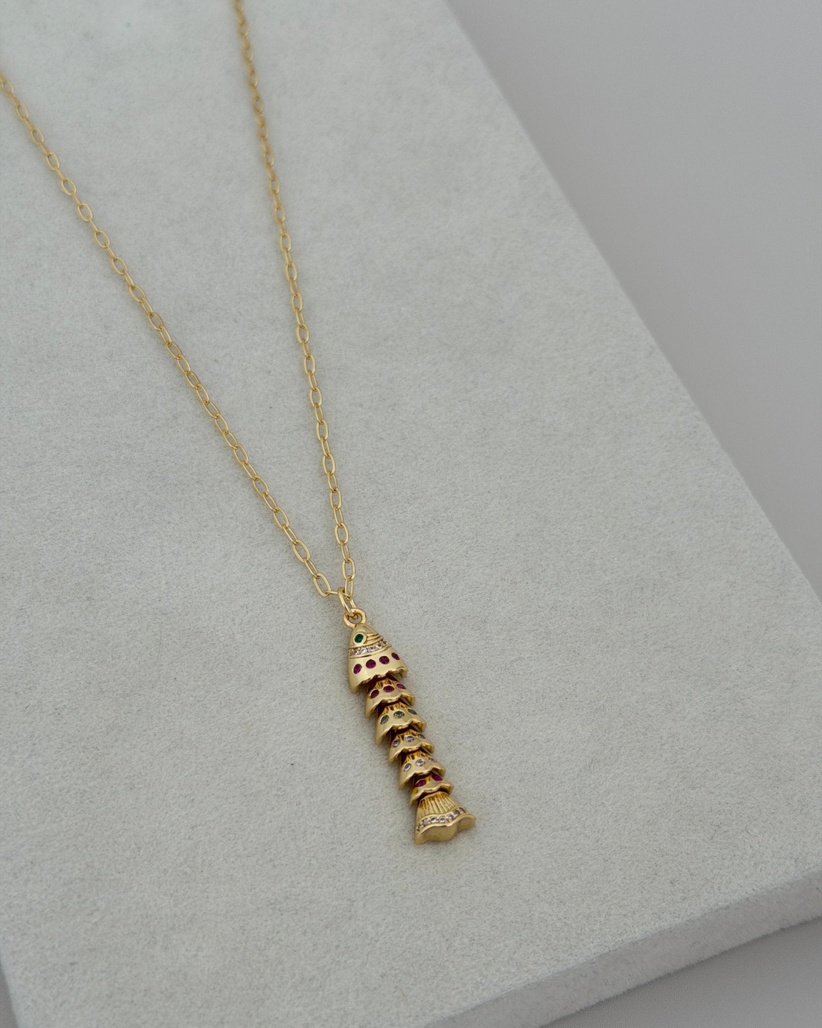 Imperial Dragon Armor Necklace - Necklace | LimaLimón Store - 1