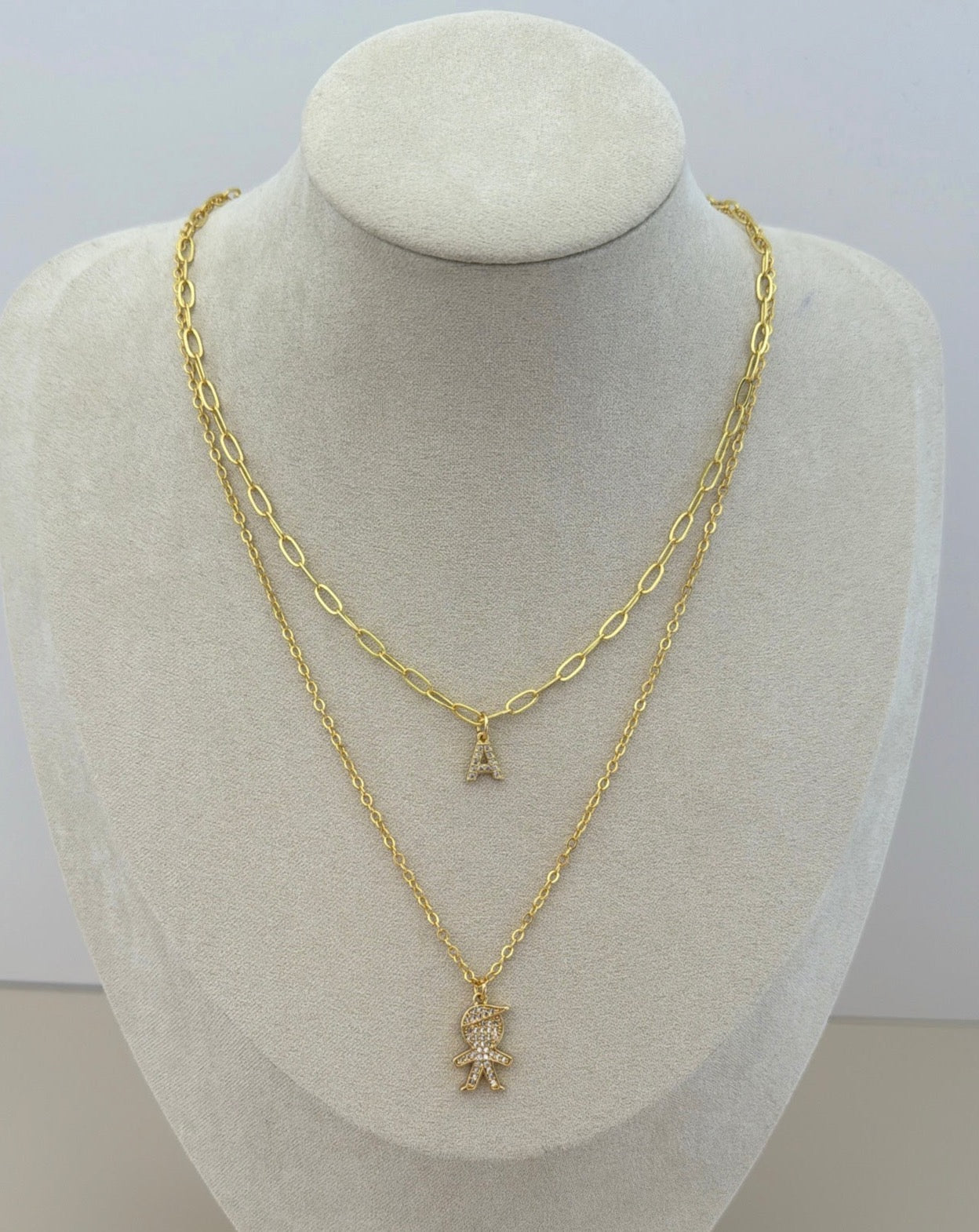 Initial and Kids Necklace - Custom | LimaLimón Store - 2