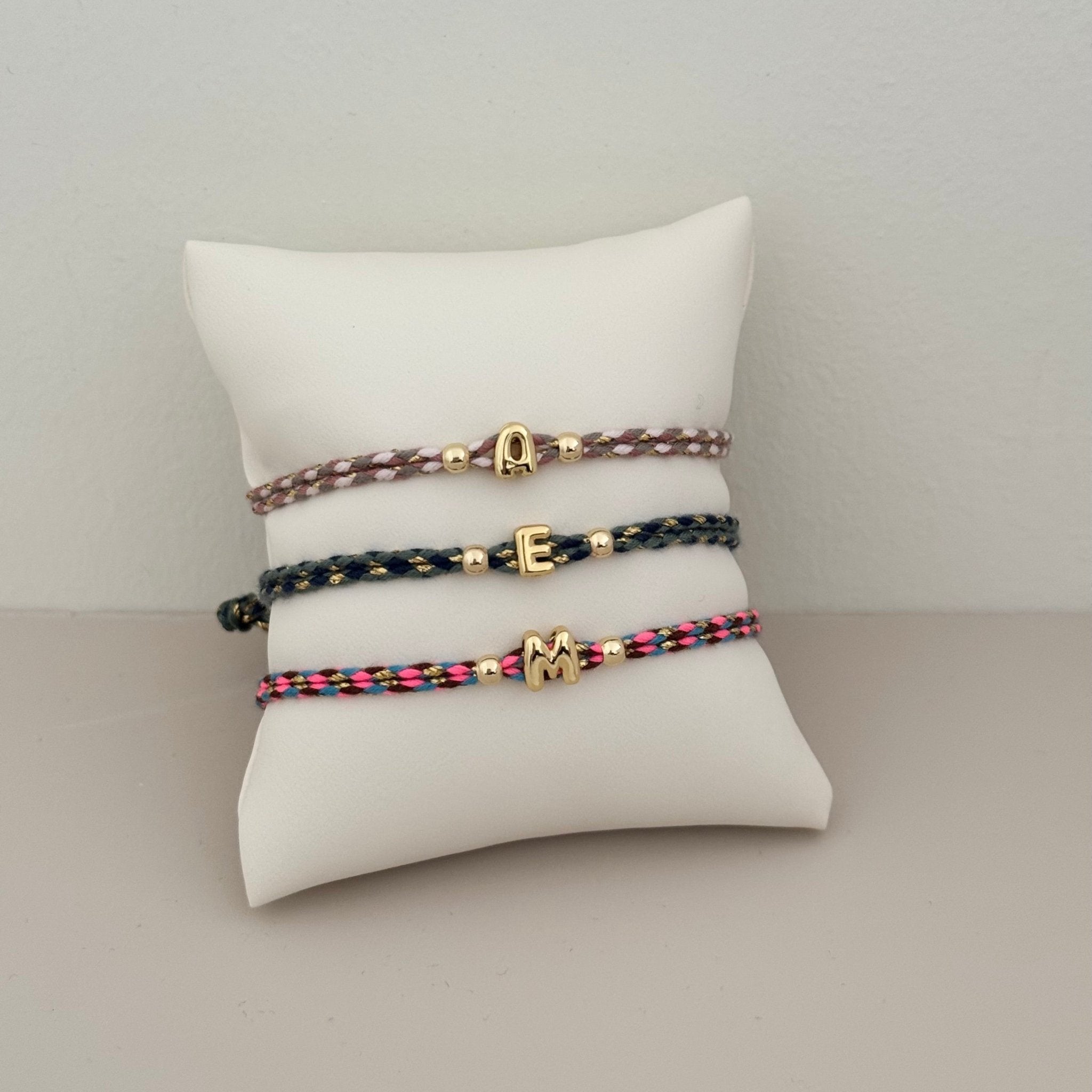 Initial Cord Bracelet - Bracelets | LimaLimón Store - 7