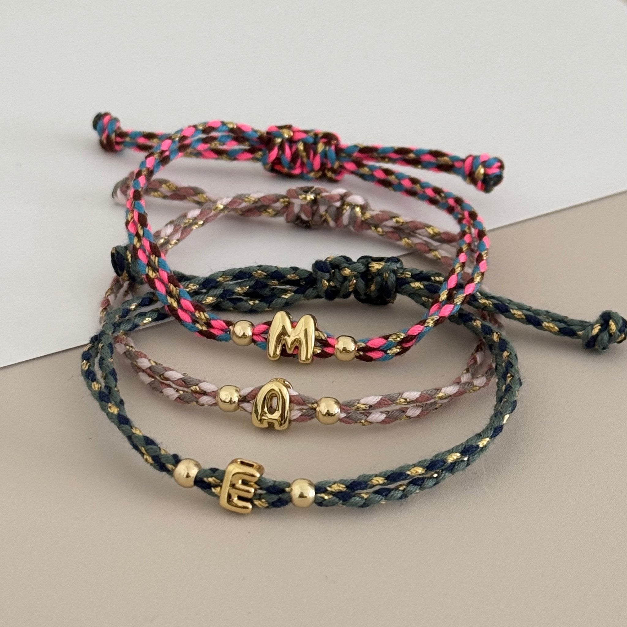 Initial Cord Bracelet - Bracelets | LimaLimón Store - 9