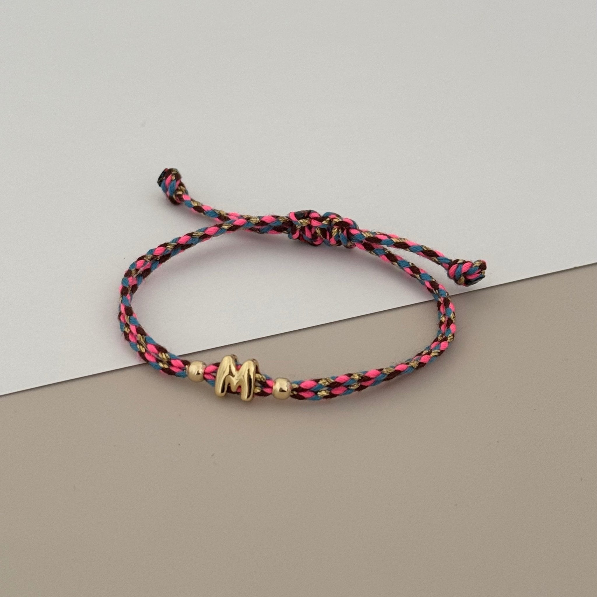 Initial Cord Bracelet - Bracelets | LimaLimón Store - 4