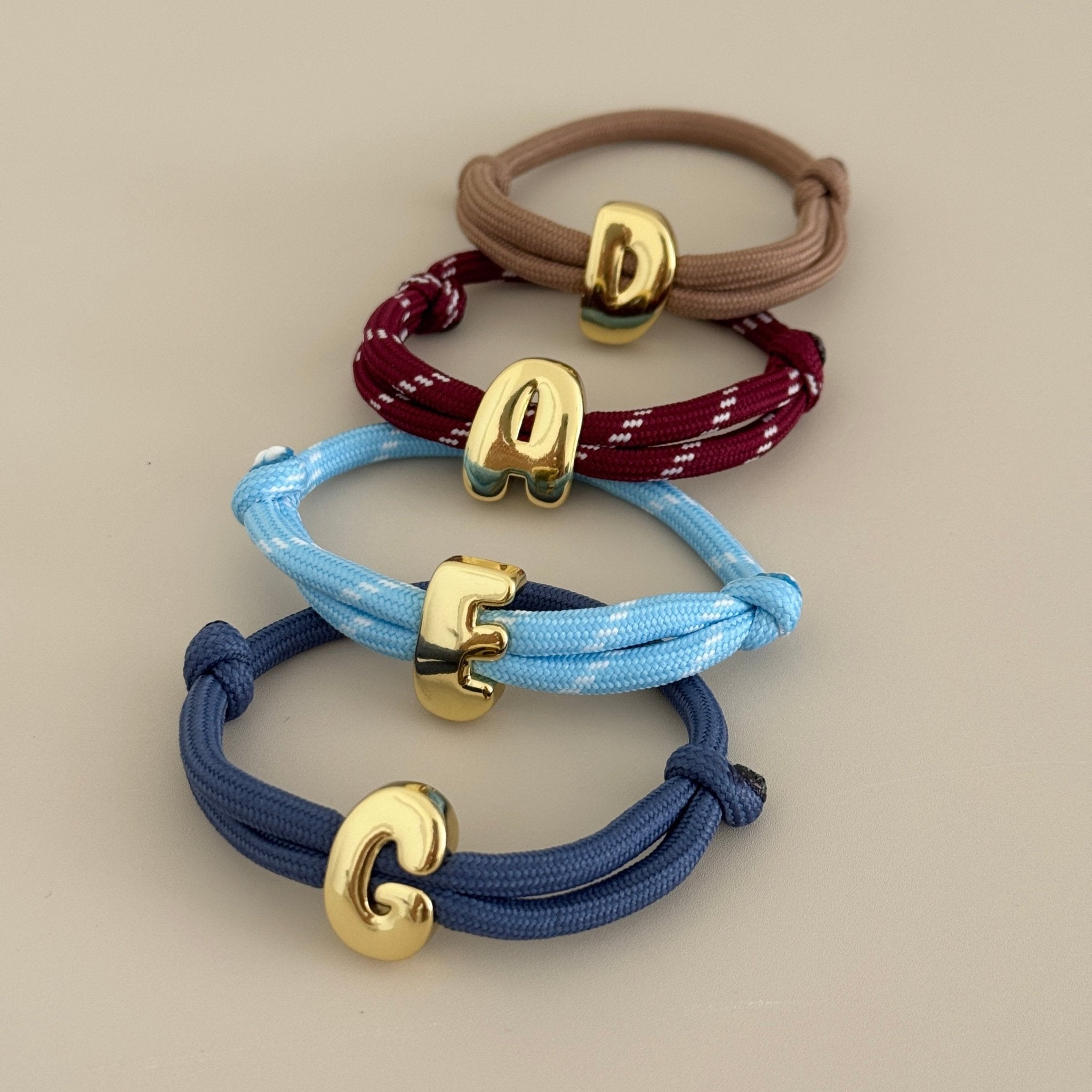 Initial Cord Bracelet - Bracelets | LimaLimón Store - 7