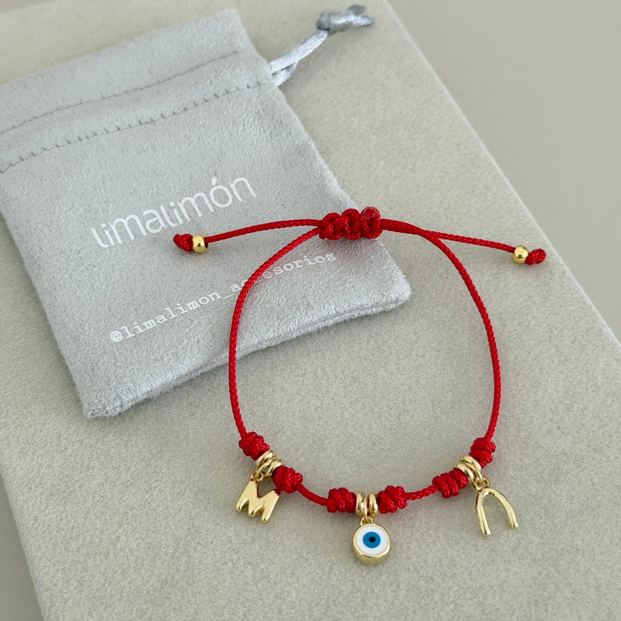 Initial Lucky Charm Bracelet - Bracelet | LimaLimón Store - 4
