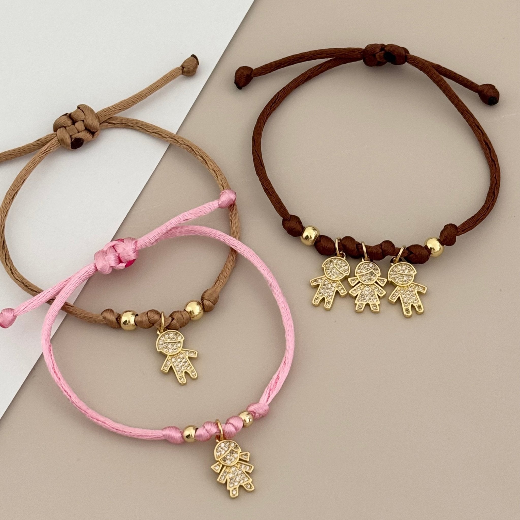 Kids Cord Bracelet - Custom Necklace | LimaLimón Store - 1