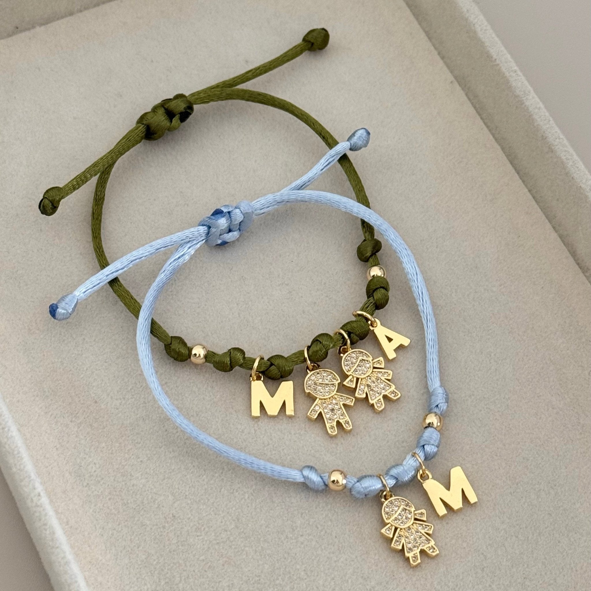 Kids Initial Bracelet - Custom Necklace | LimaLimón Store - 4