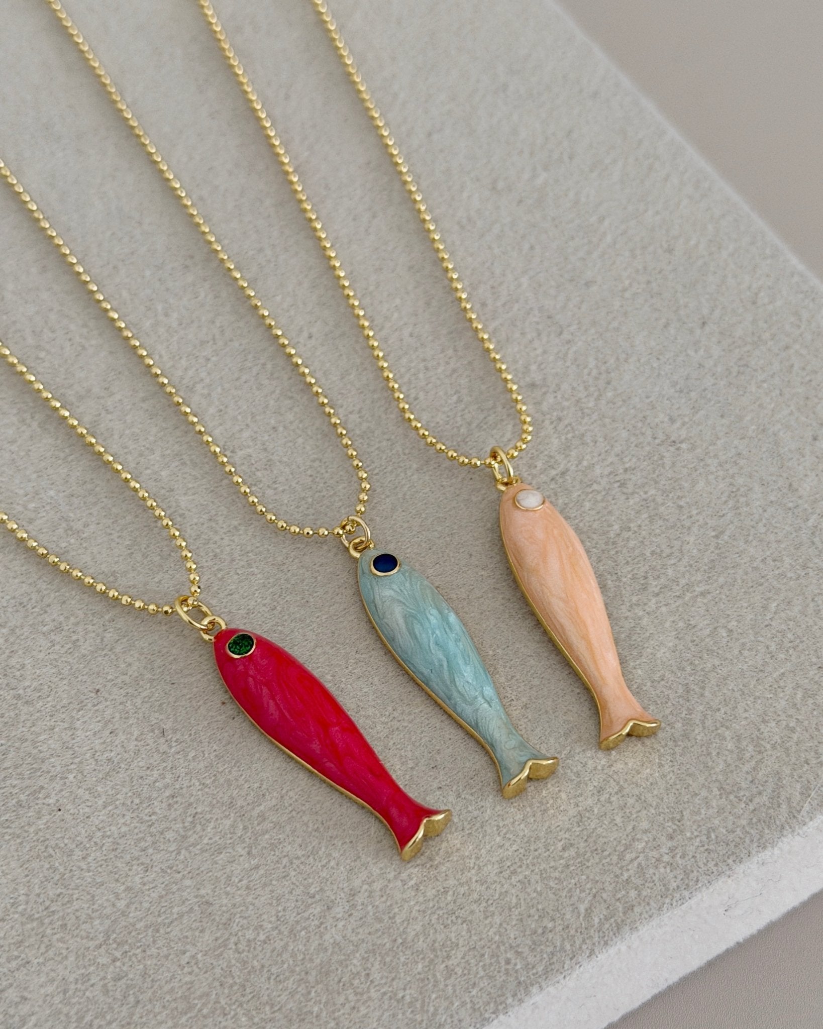 Lucky Fish Necklace - Necklaces | LimaLimón Store - 5