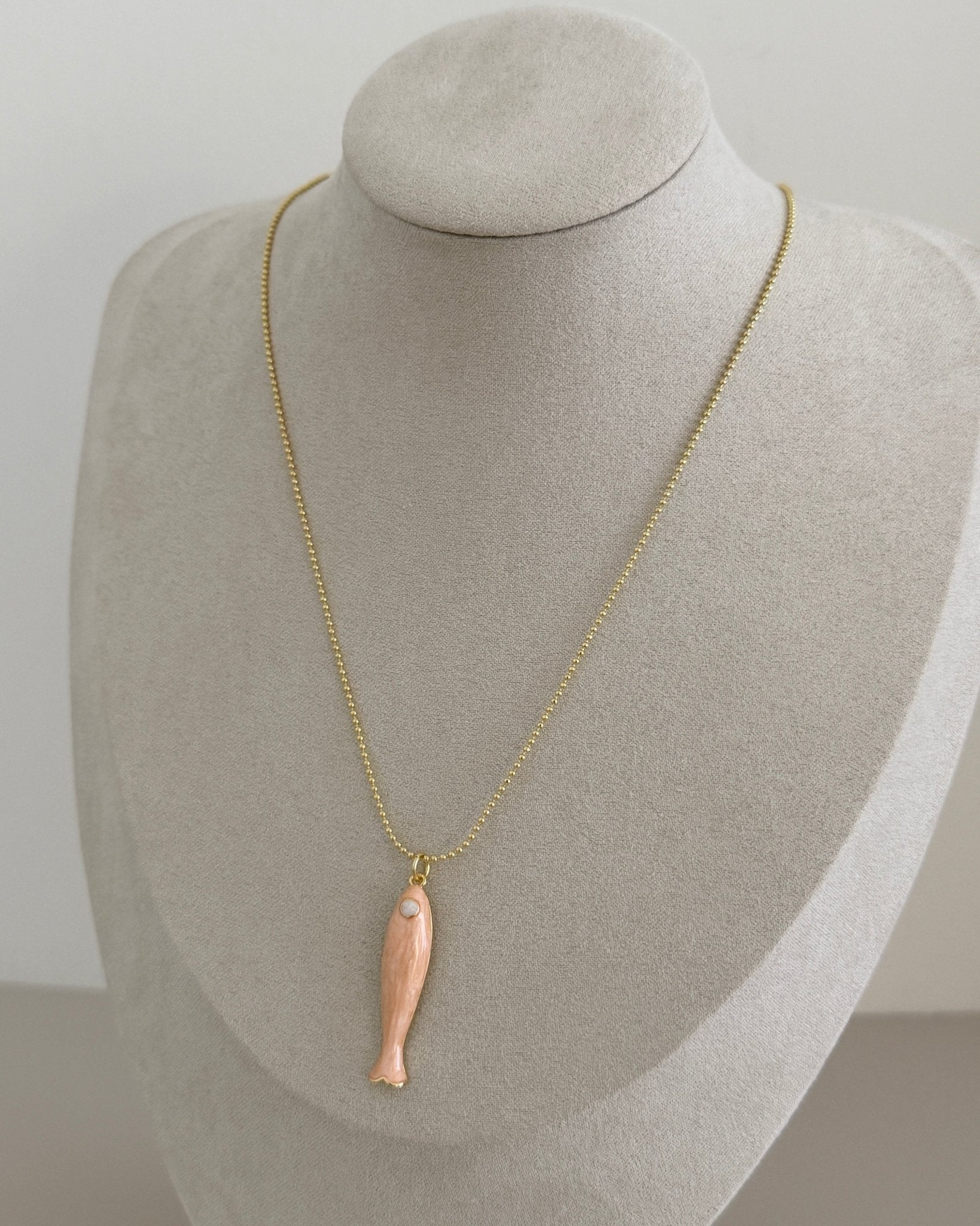 Lucky Fish Necklace - Necklaces | LimaLimón Store - 4