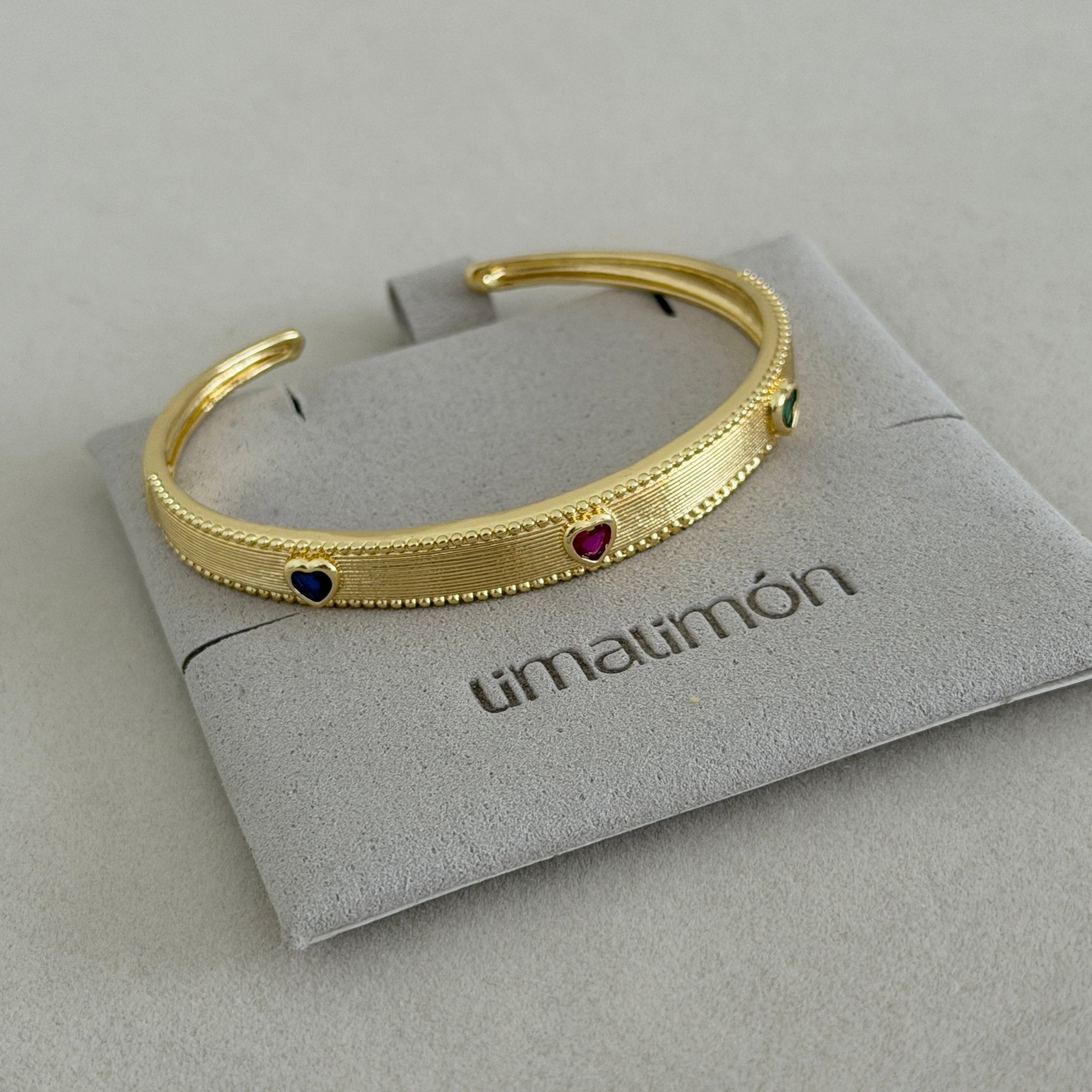 Luxe Gem Cuff Bracelet - Bracelet | LimaLimón Store - 6