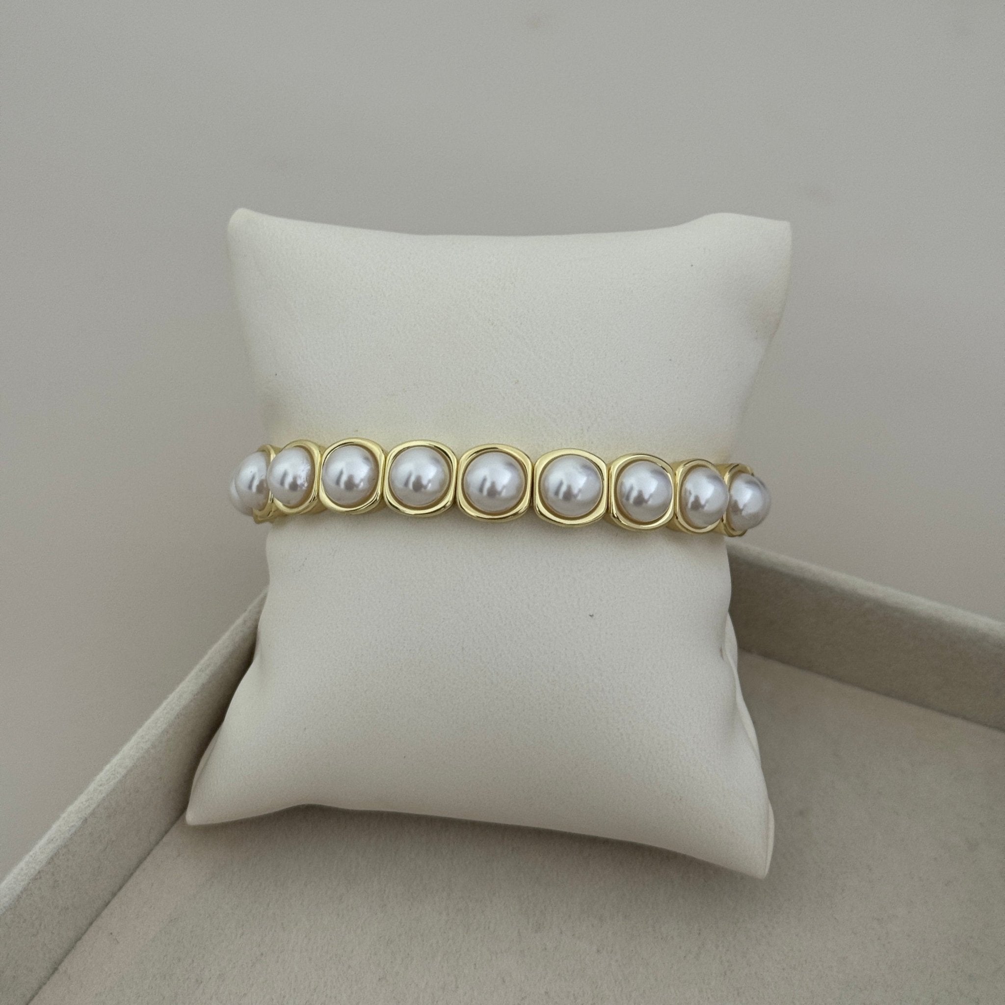 Luxe Pearl Link Bracelet - Bracelets | LimaLimón Store - 3