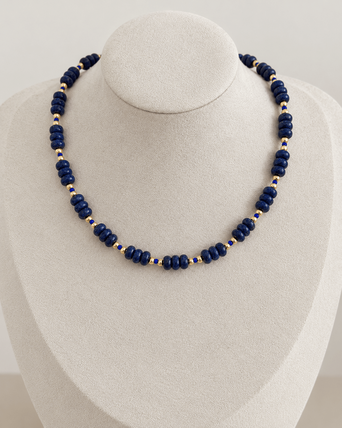 Midnight Gemstone Choker - Necklaces | LimaLimón Store - 2