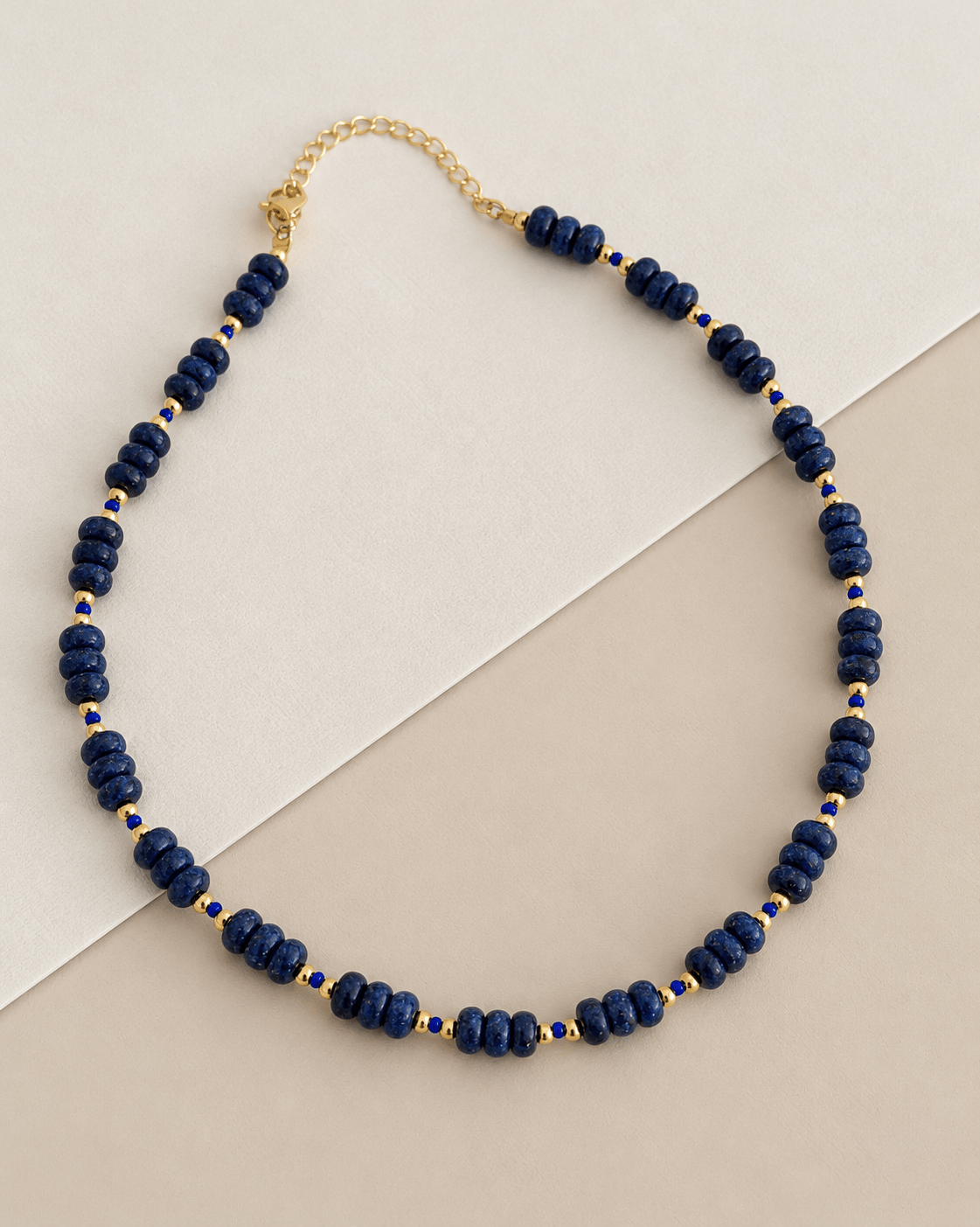 Midnight Gemstone Choker - Necklaces | LimaLimón Store - 1