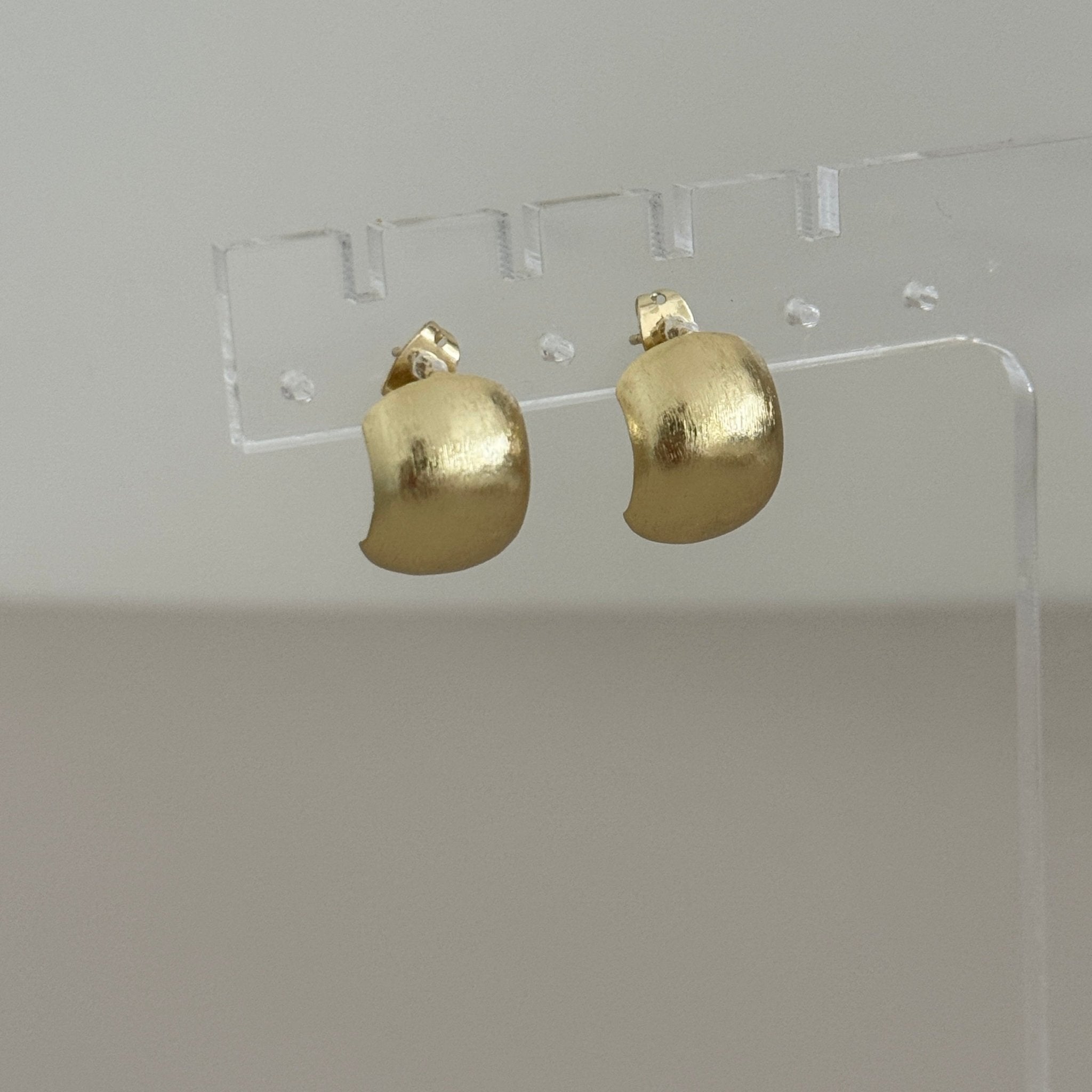 Mini Dome Stud Earrings - Earring | LimaLimón Store - 3
