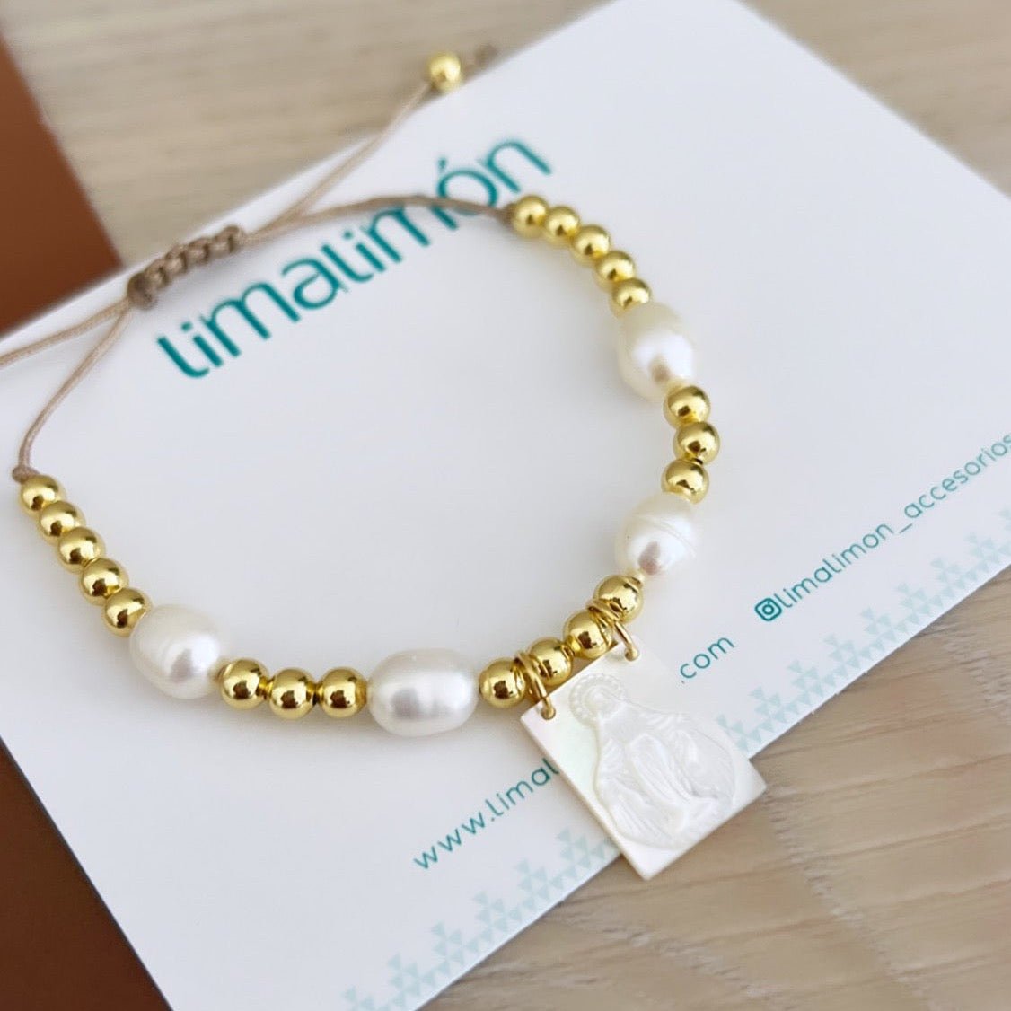 Miracle Virgin Pearls Bracelet - Bracelet | LimaLimón Store - 3