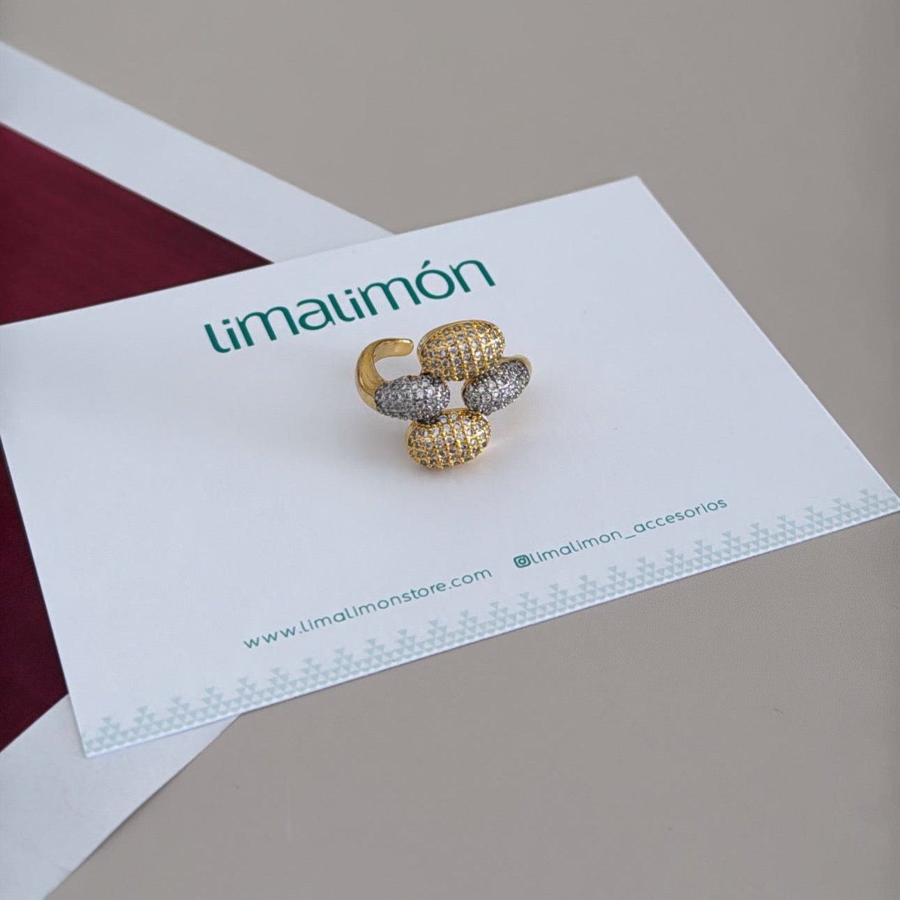 Multicolor Ring - ring jewelry | LimaLimón Store - 2