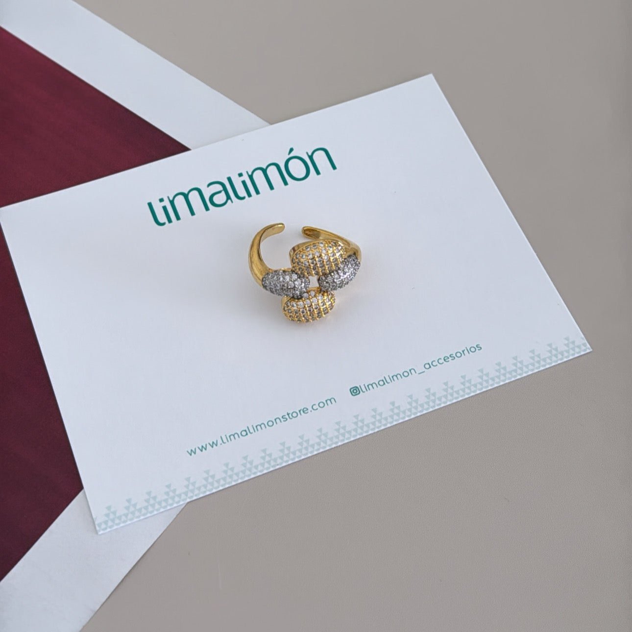 Multicolor Ring - ring jewelry | LimaLimón Store - 3