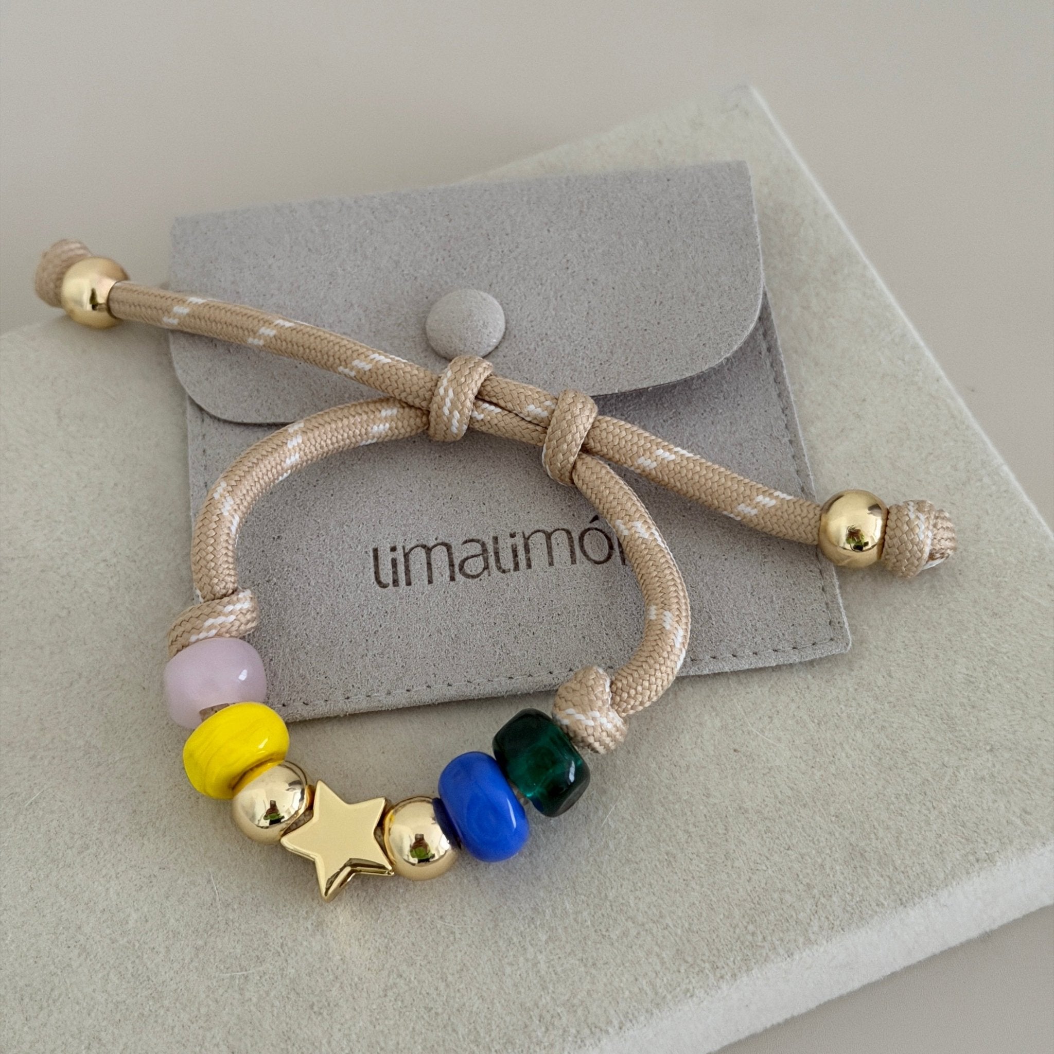 Murano Donut Star Bracelet - Bracelet | LimaLimón Store - 5