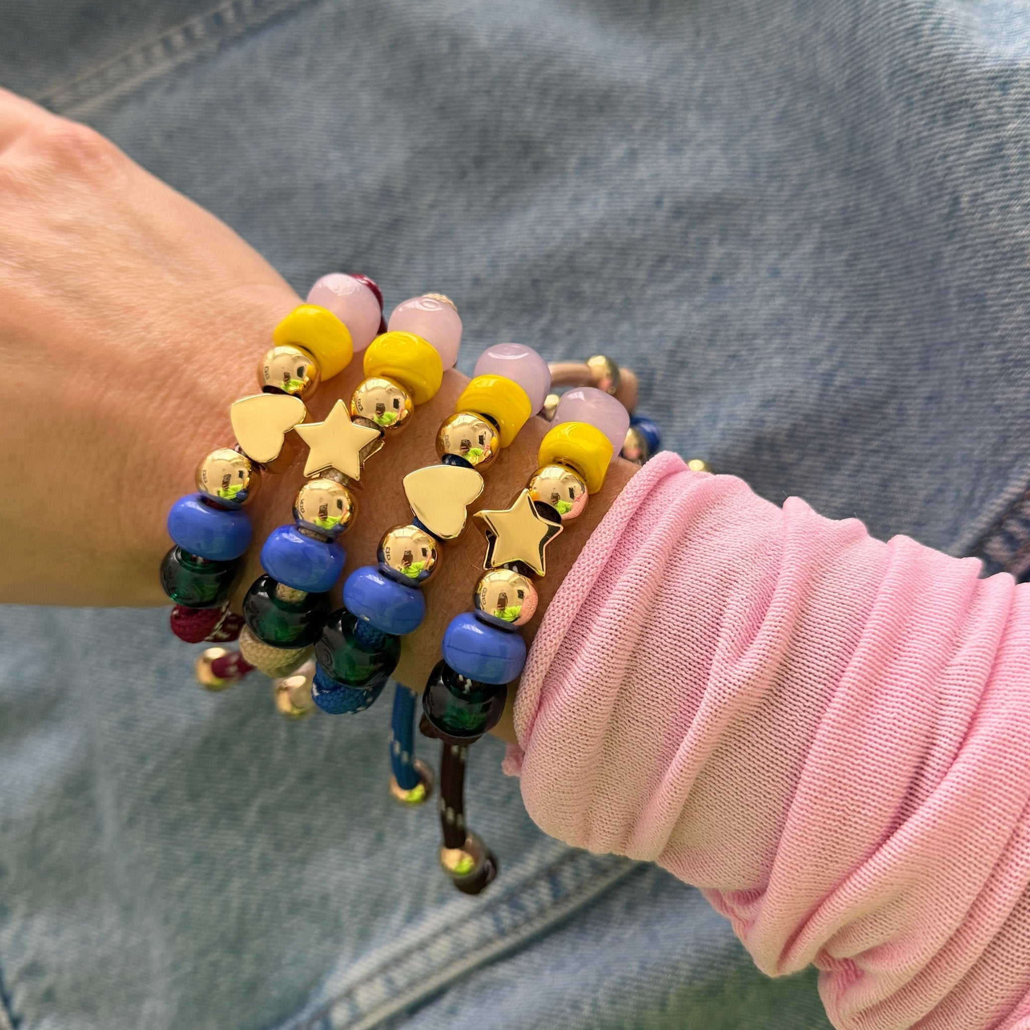 Murano Donut Star Bracelet - Bracelet | LimaLimón Store - 2