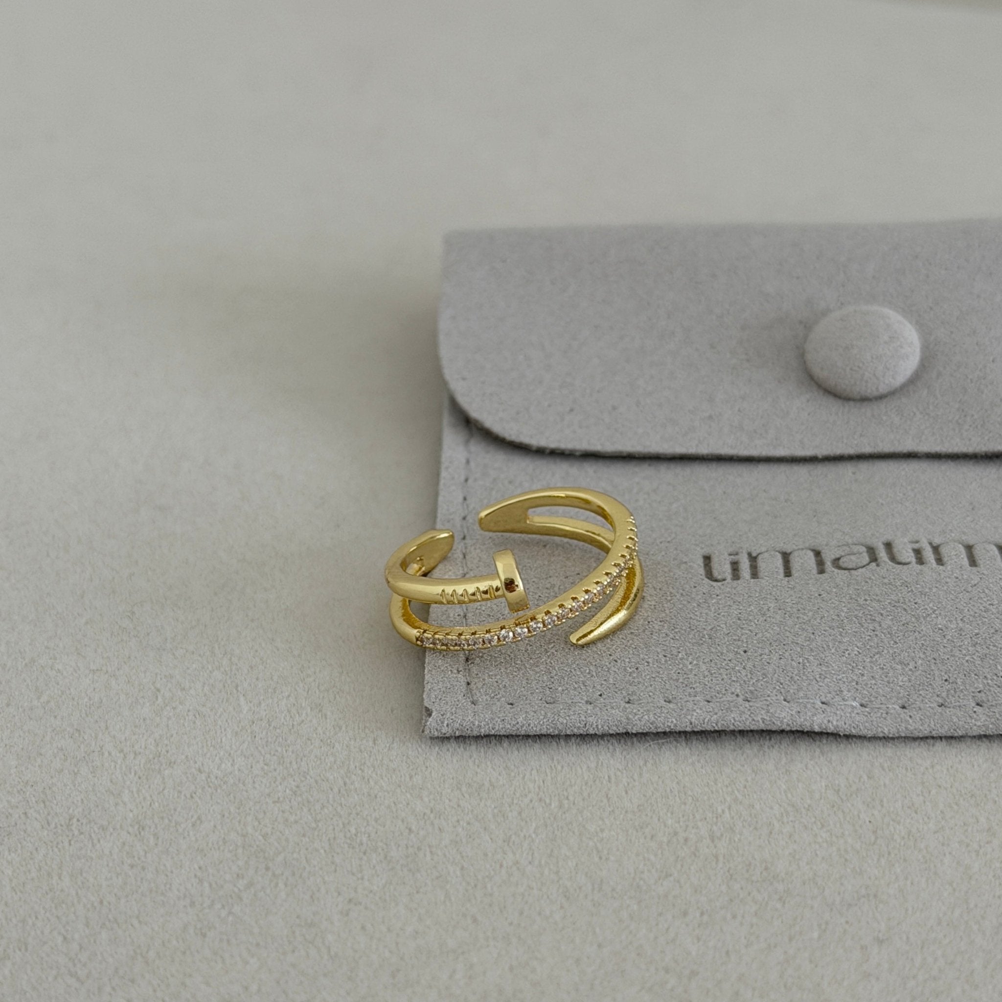 Nail & Spark Ring - ring jewelry | LimaLimón Store - 3