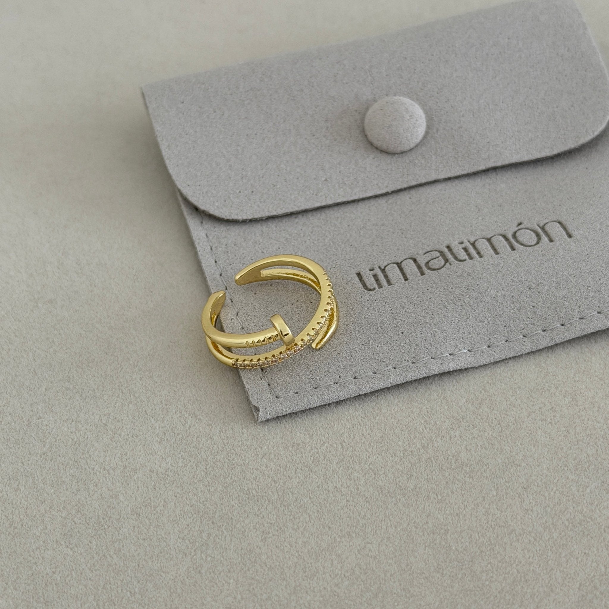 Nail & Spark Ring - ring jewelry | LimaLimón Store - 2