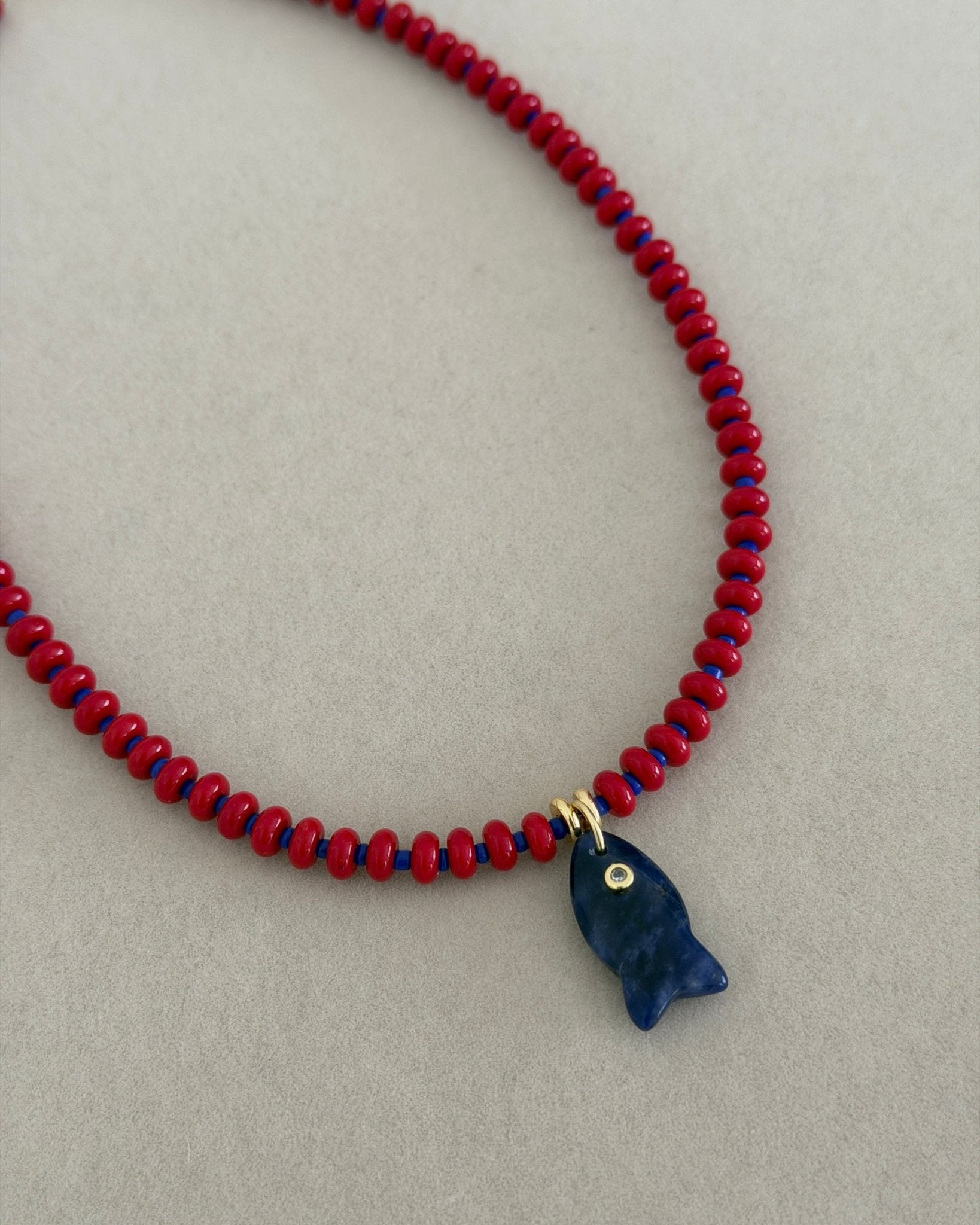 Ocean Fish Necklac - Necklaces | LimaLimón Store - 1