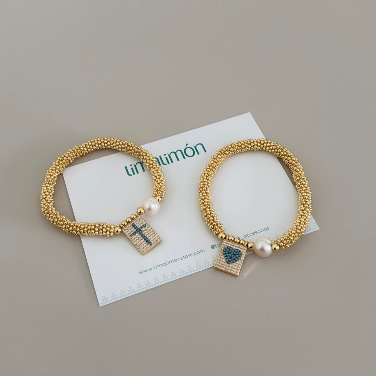 Pearl Gold Bracelet - Bracelet | LimaLimón Store - 4
