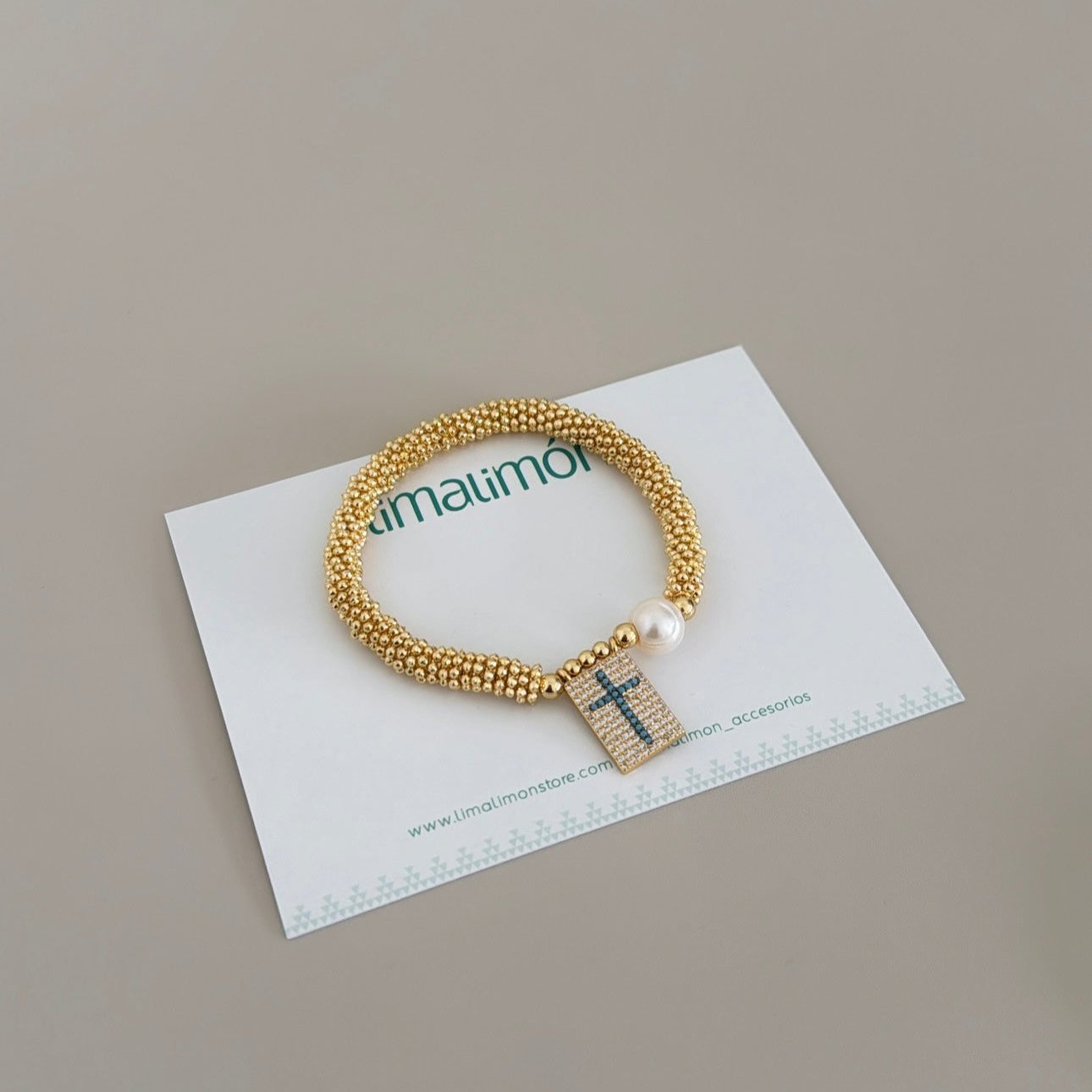Pearl Gold Bracelet - Bracelet | LimaLimón Store - 5