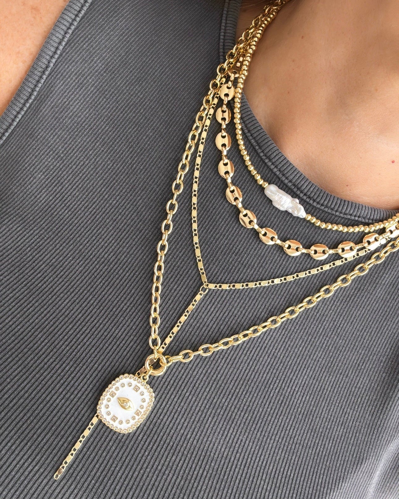 Pearl Necklace - Necklaces | LimaLimón Store - 2