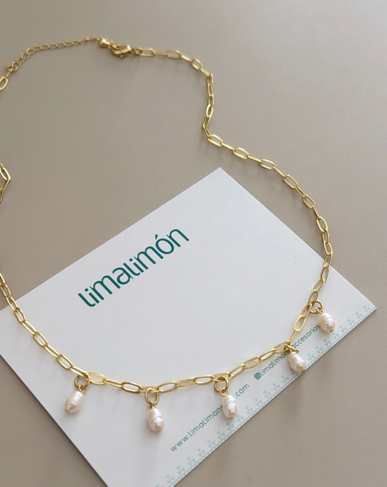 Pearls Necklace - Necklace | LimaLimón Store - 4