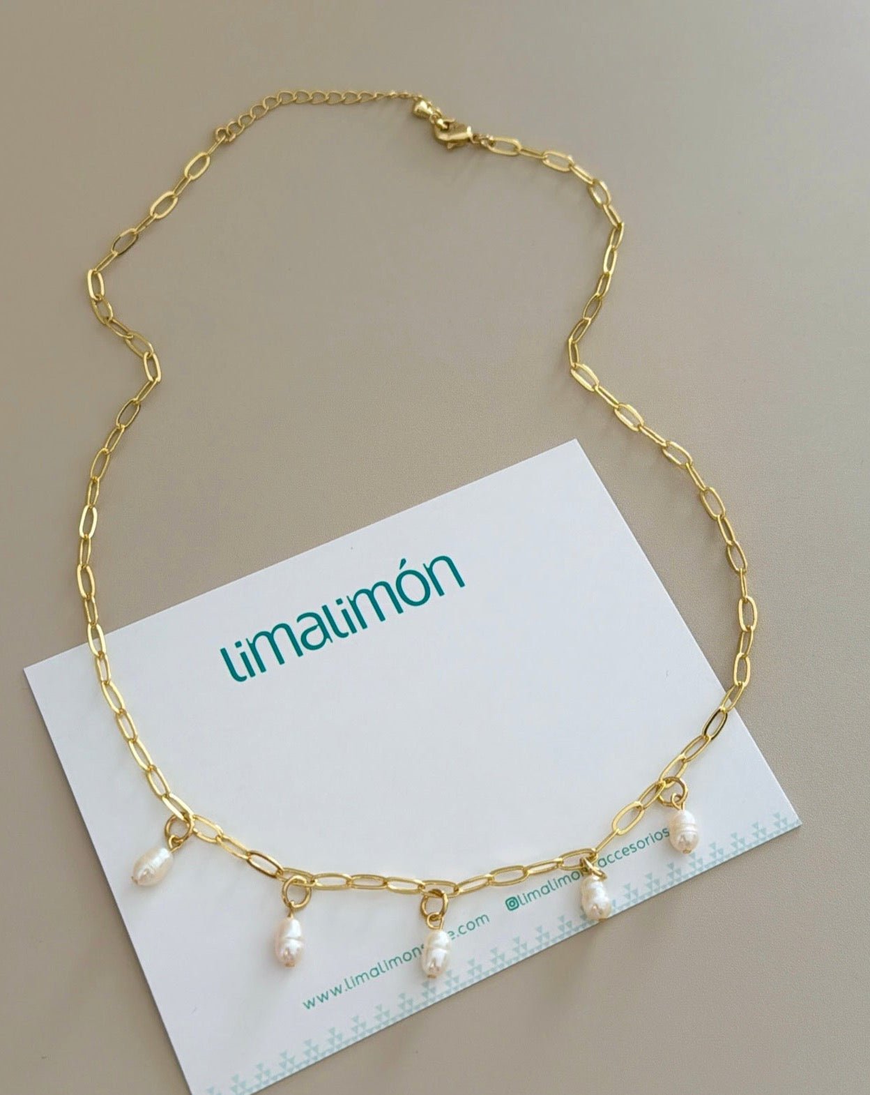 Pearls Necklace - Necklace | LimaLimón Store - 3