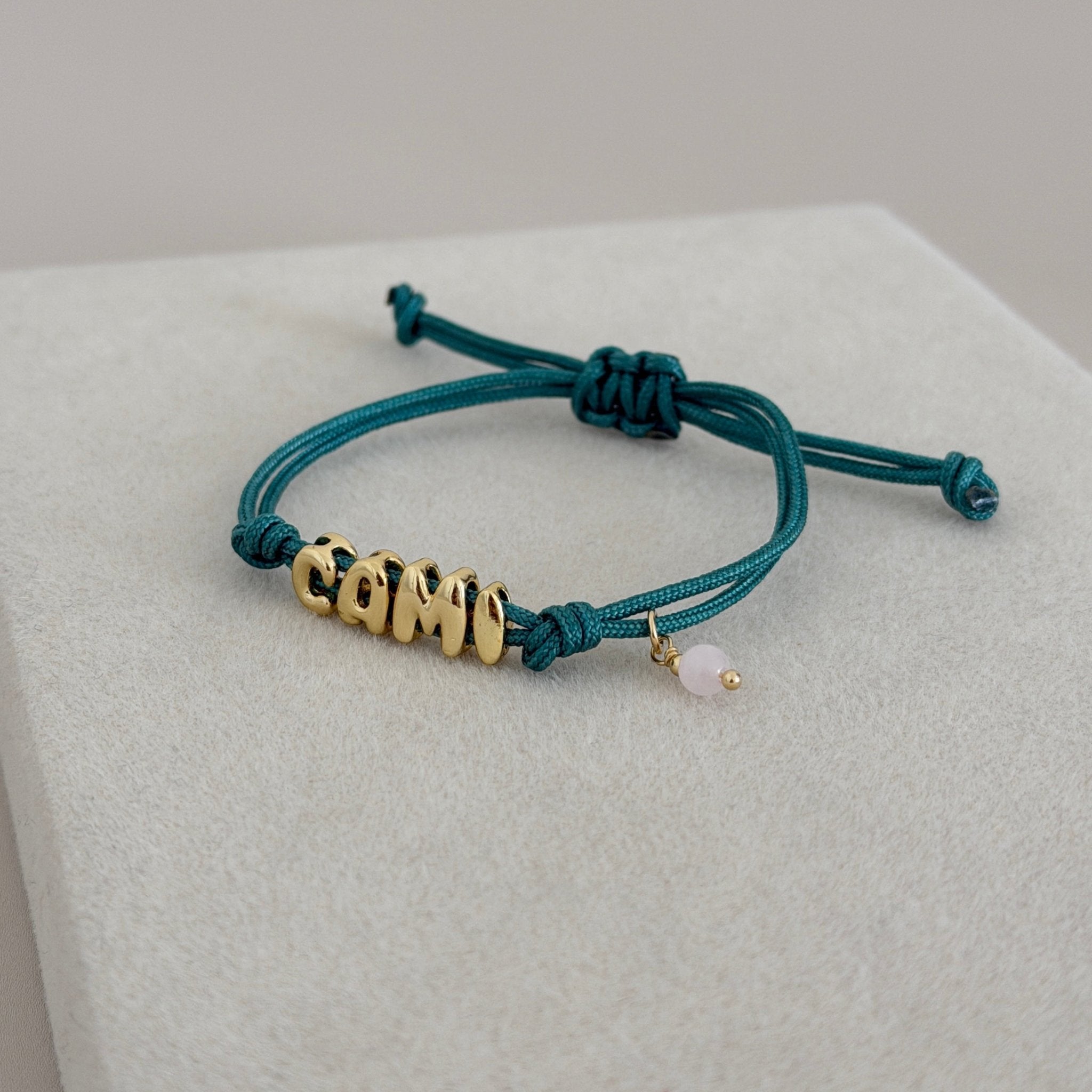 Personalized Cord Bracelet - Custom Necklace | LimaLimón Store - 3