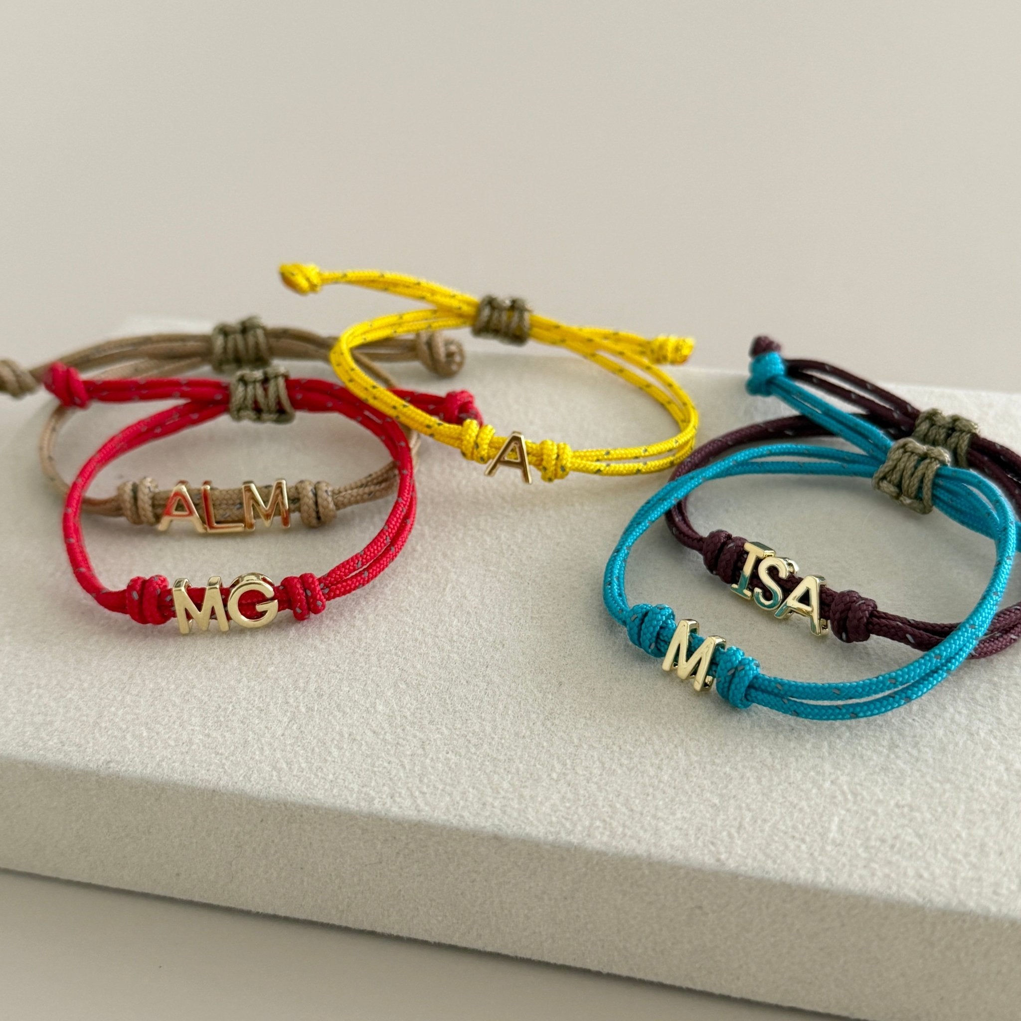 Personalized Cord Bracelet - Custom Necklace | LimaLimón Store - 9