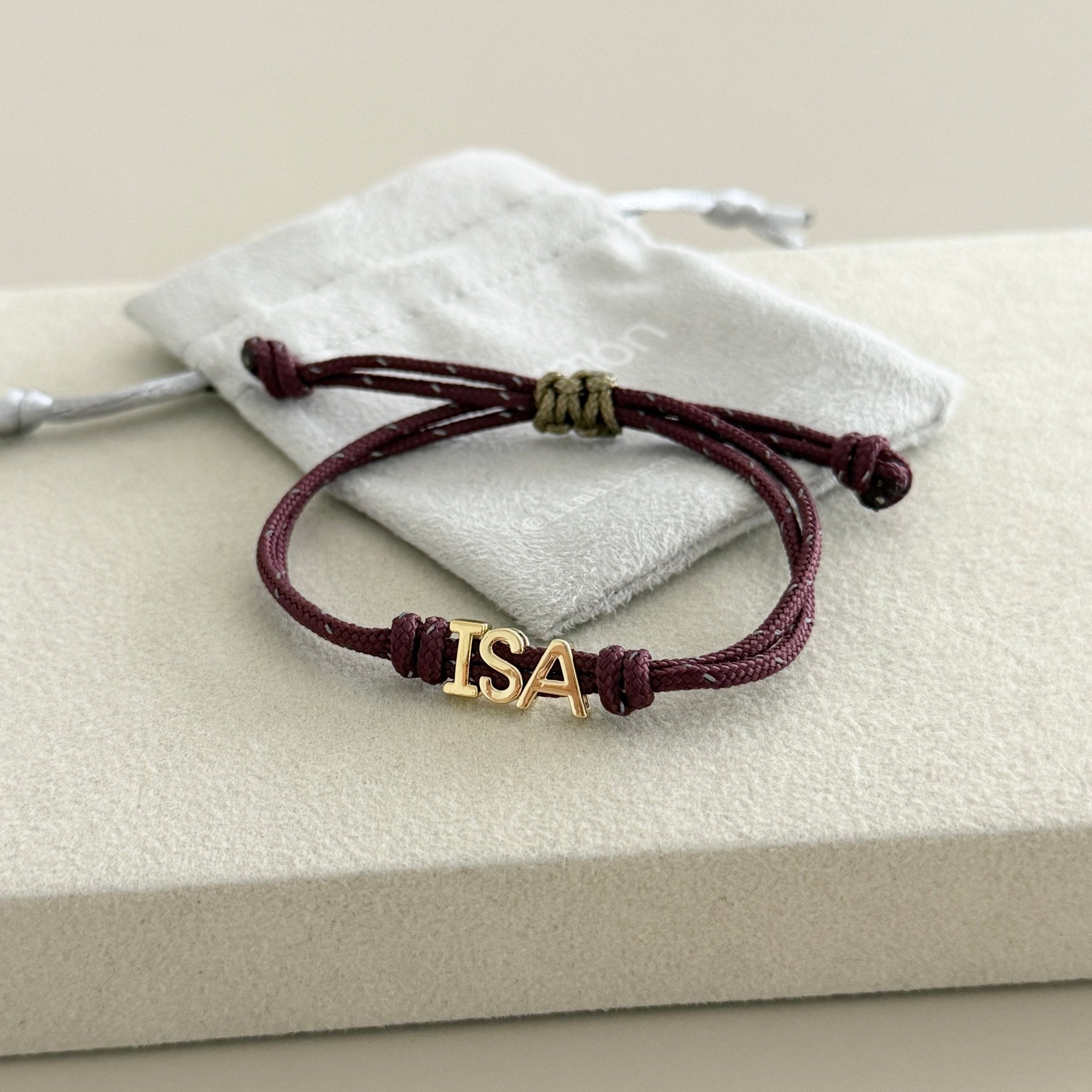 Personalized Cord Bracelet - Custom Necklace | LimaLimón Store - 2