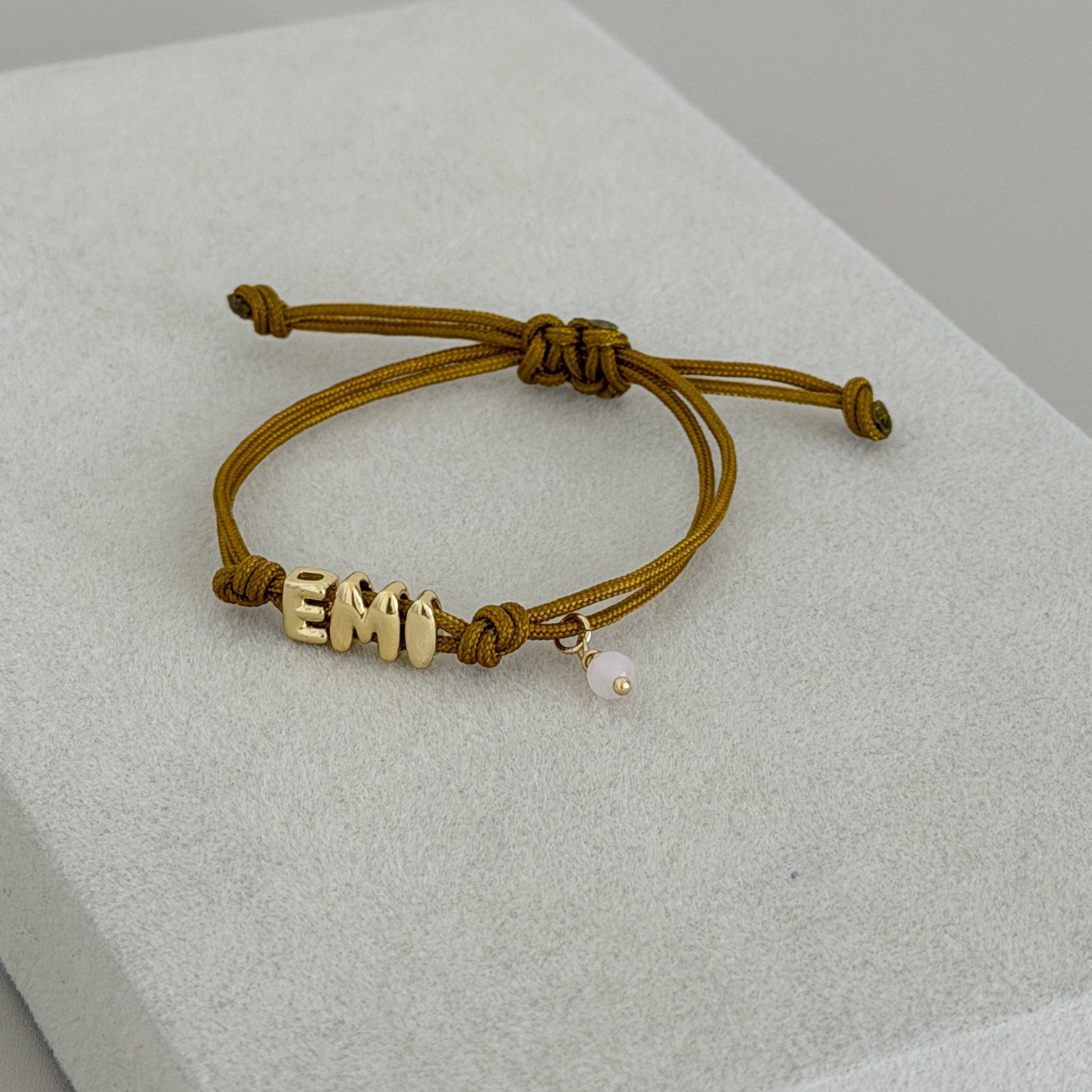 Personalized Cord Bracelet - Custom Necklace | LimaLimón Store - 5