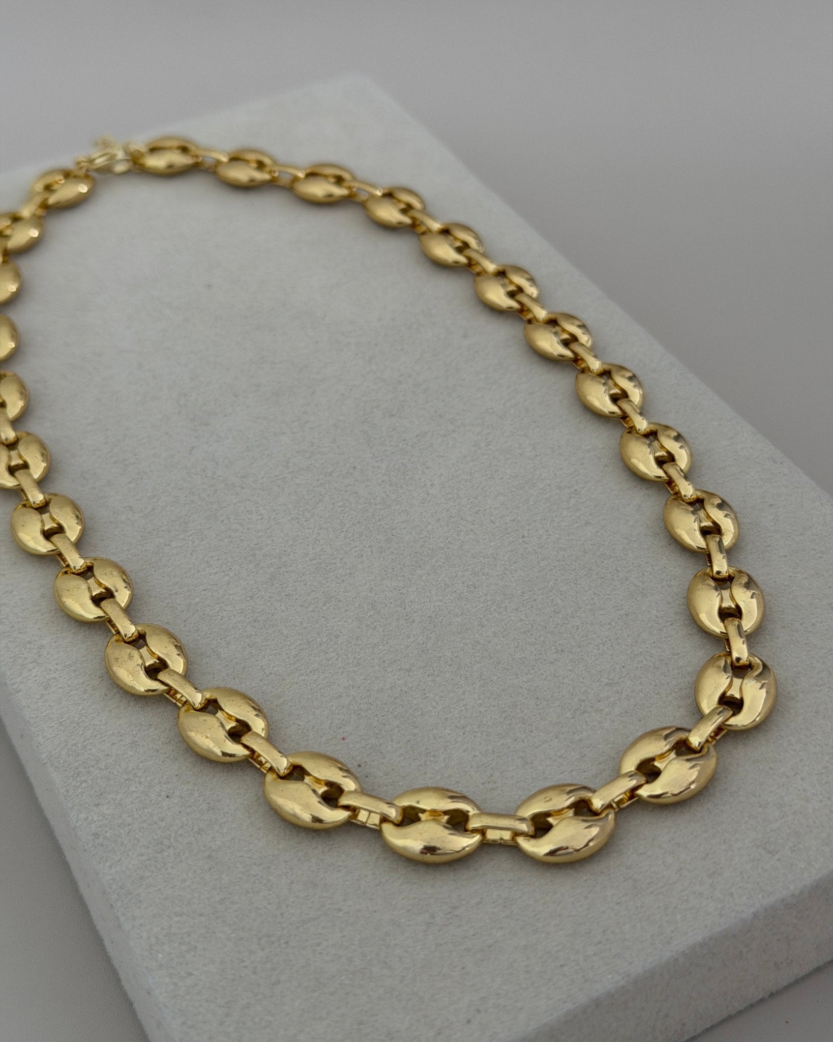 Prestige Oval Link Necklace - Necklace | LimaLimón Store - 3