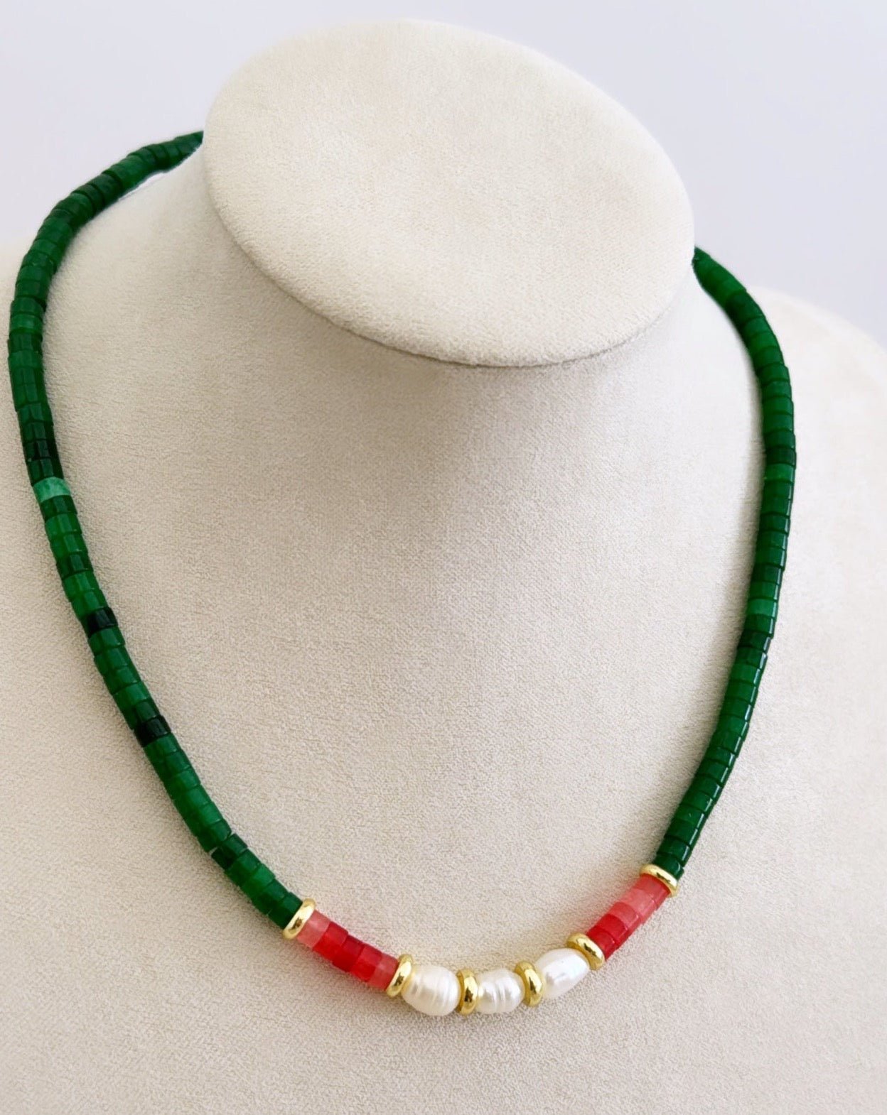 Pukas and Pearls Necklace - LimaLimón Store