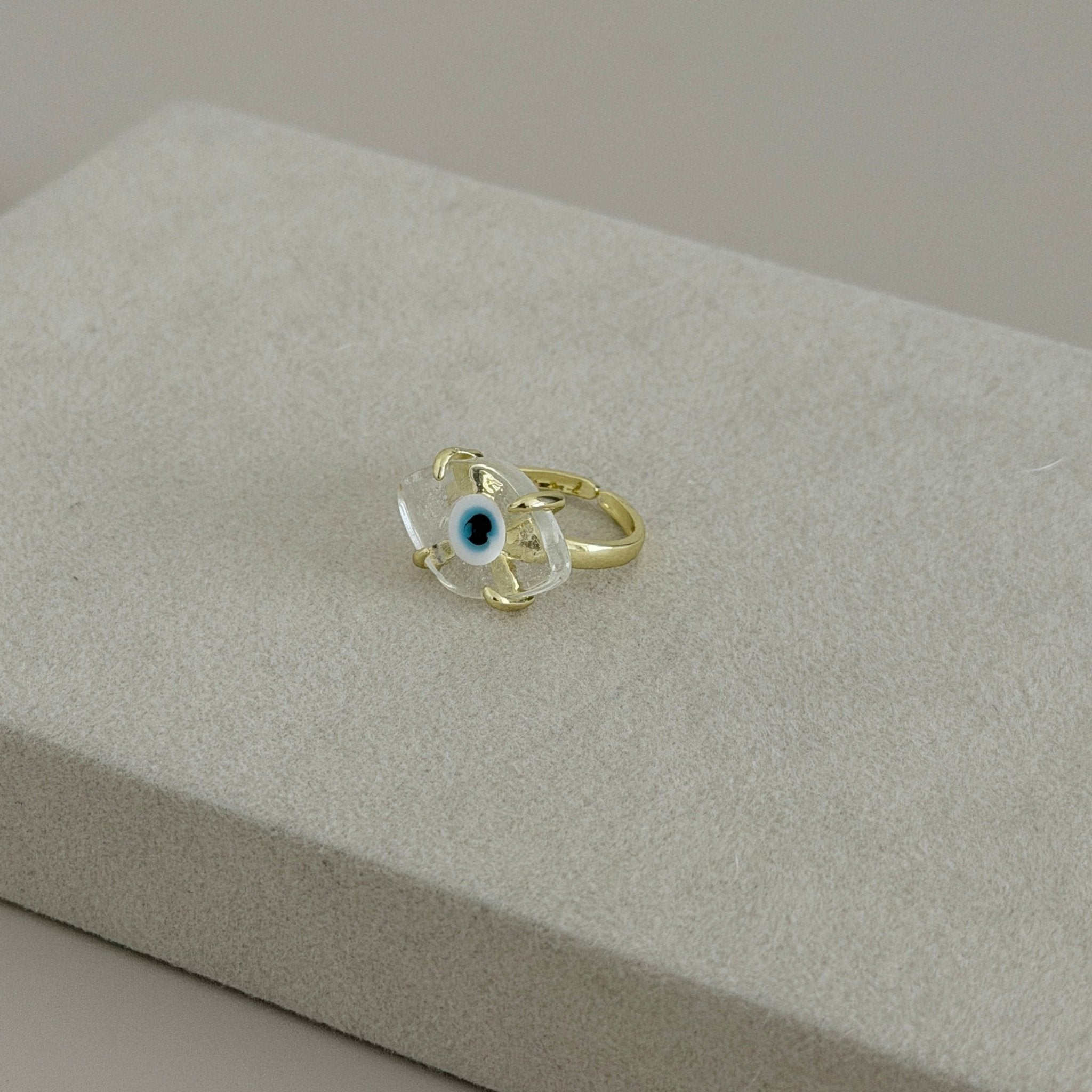 Radiant Evil Eye Ring - ring jewelry | LimaLimón Store - 1