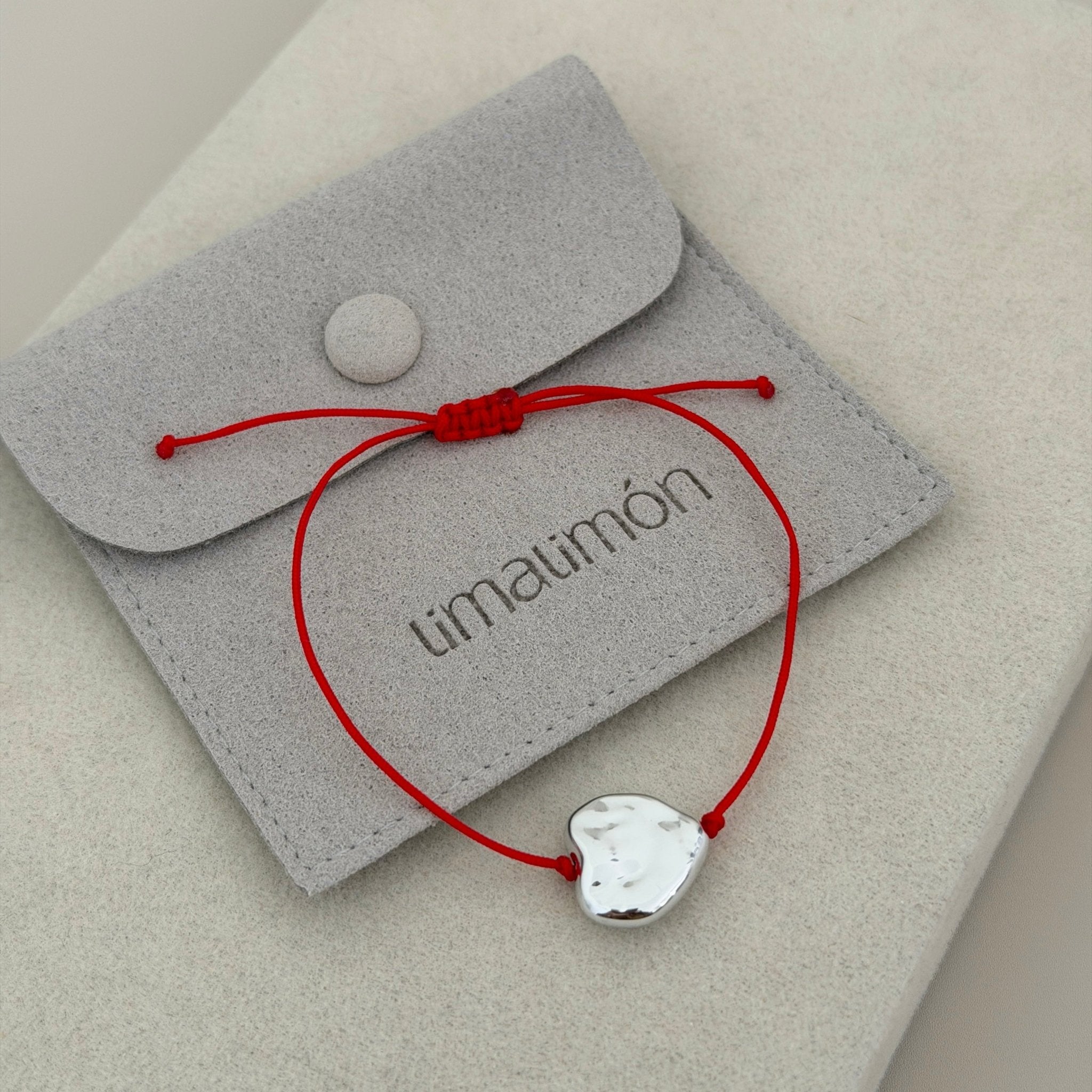 Red Heart Adjustable Bracelet - Bracelets | LimaLimón Store - 3