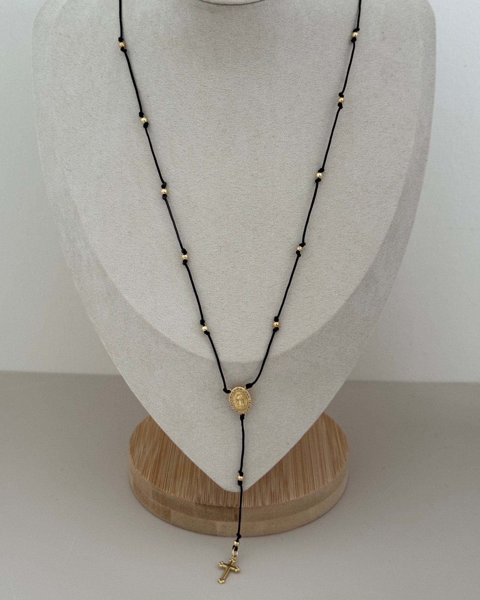 Rosary Long Necklace - Necklace | LimaLimón Store - 2