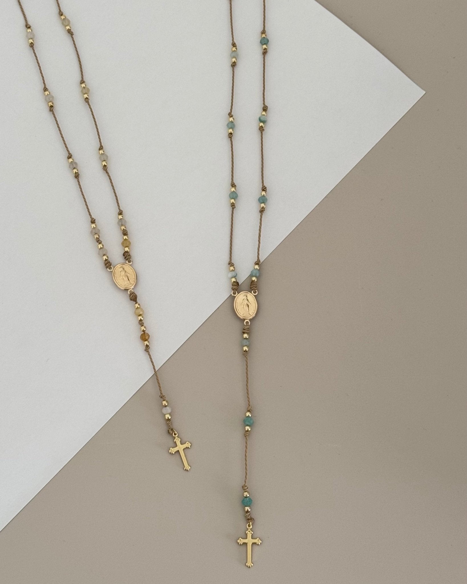 Rosary Long Necklace - Necklace | LimaLimón Store - 7