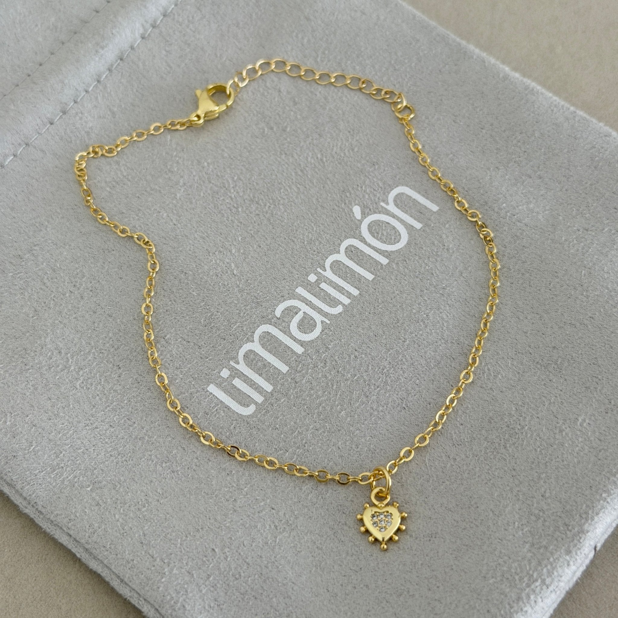 Sacred Heart Anklet - Anklet | LimaLimón Store - 2