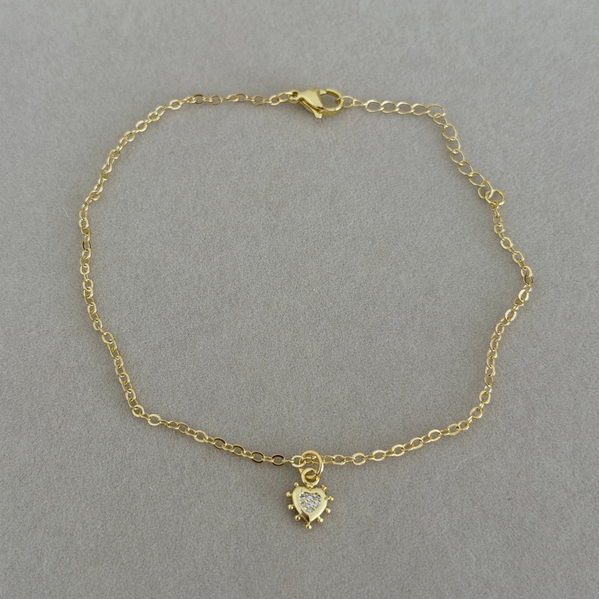 Sacred Heart Anklet - Anklet | LimaLimón Store - 1
