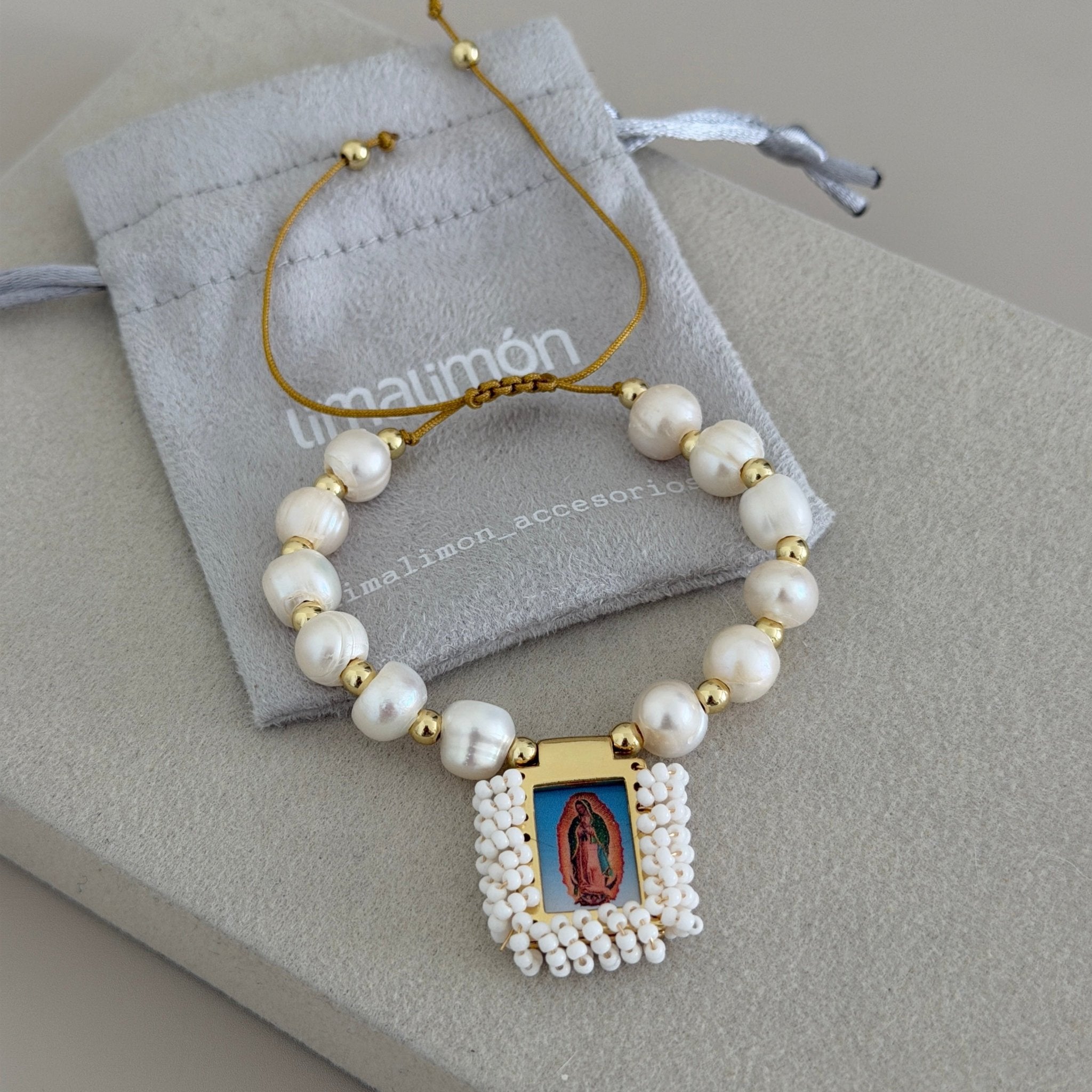 Sacred Pearl Charm Bracelet - Bracelet | LimaLimón Store - 2