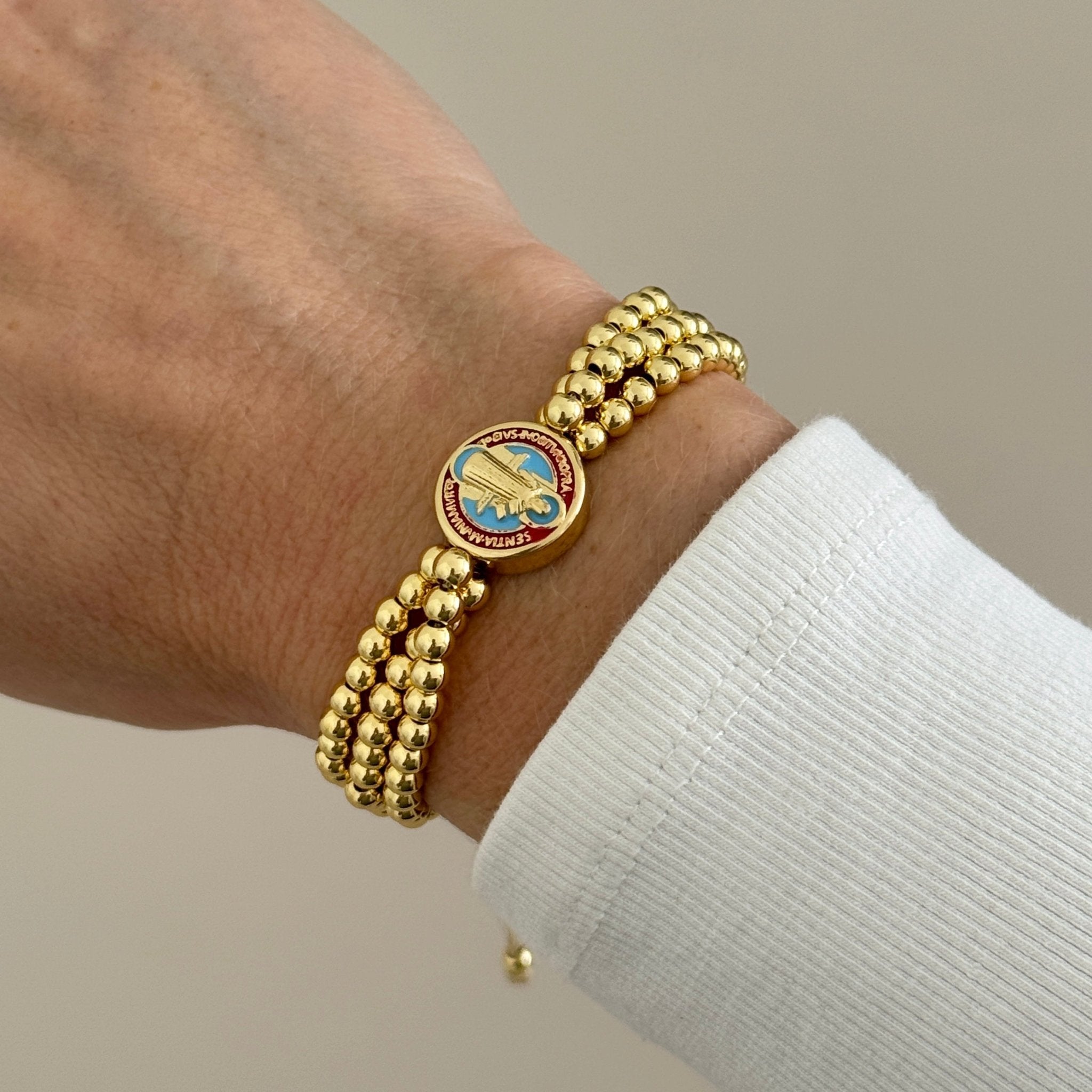 Saint Benedict Adjustable Bracelet - Bracelet | LimaLimón Store - 2