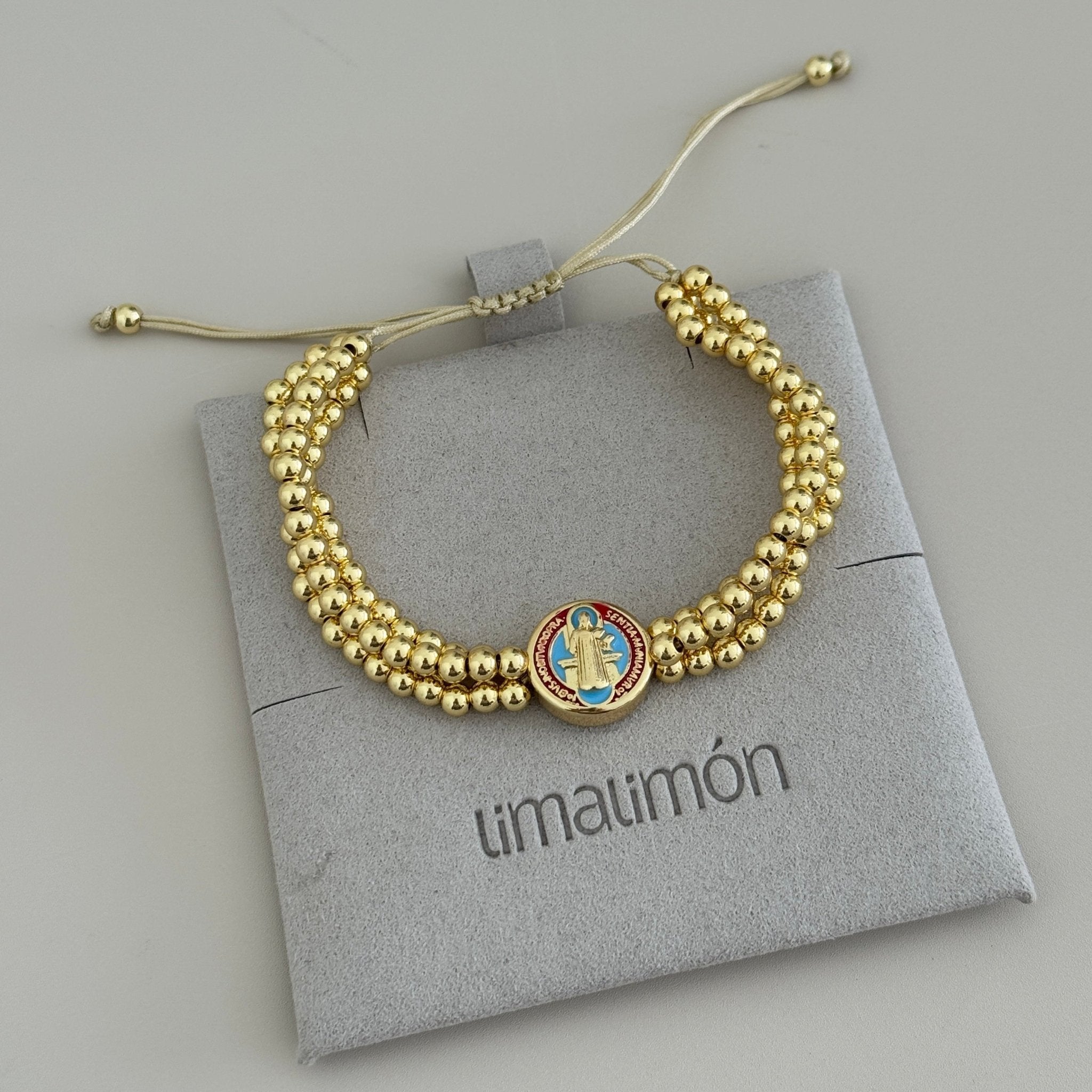 Saint Benedict Adjustable Bracelet - Bracelet | LimaLimón Store - 3