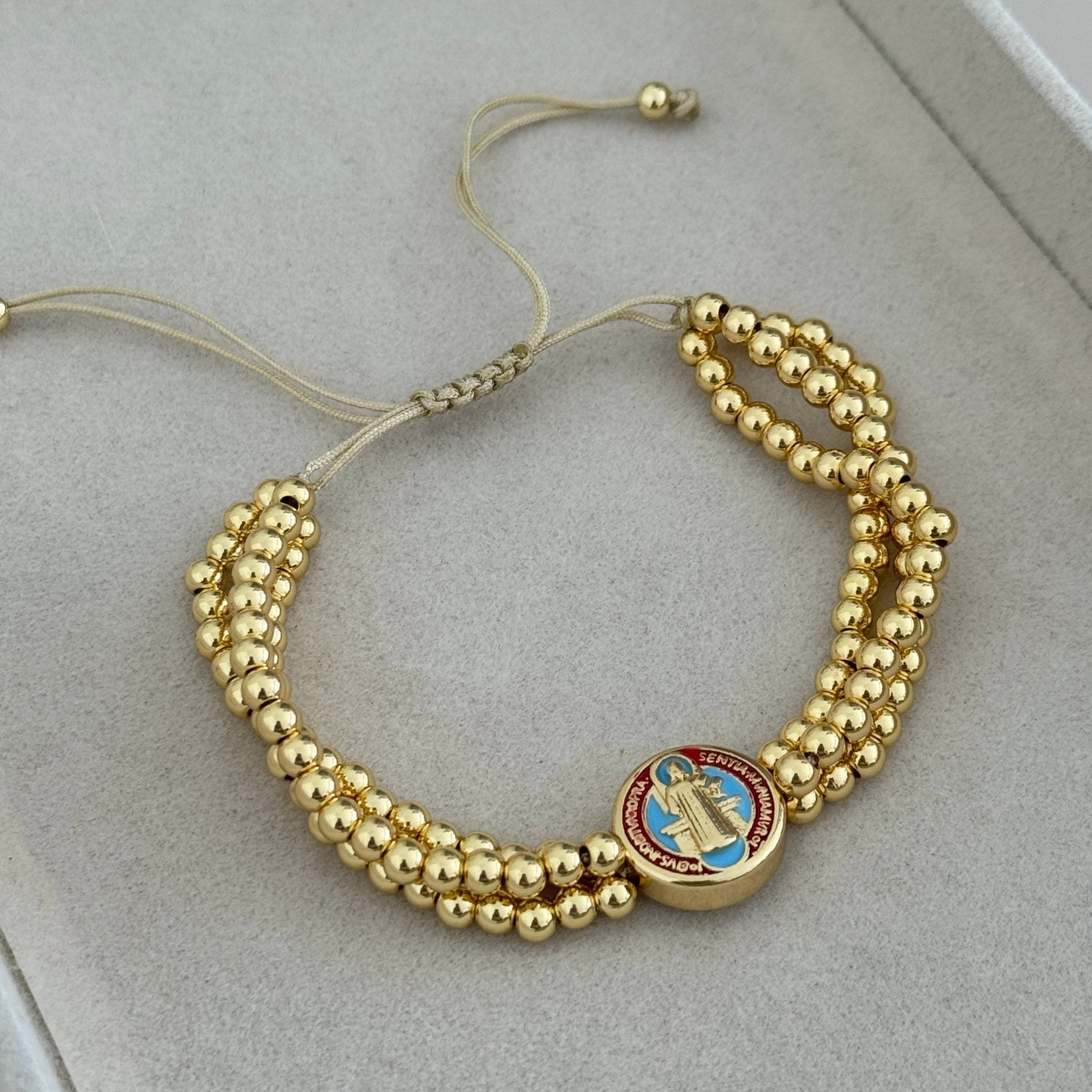 Saint Benedict Adjustable Bracelet - Bracelet | LimaLimón Store - 4